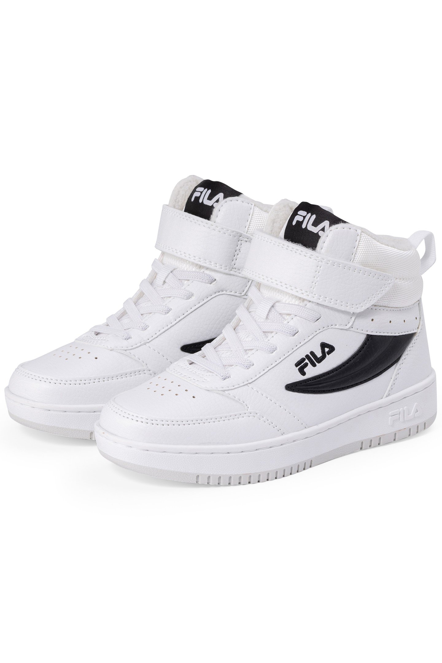 UNISEX FILA REGA NF MID VELCRO WHITE-BLACK 2
