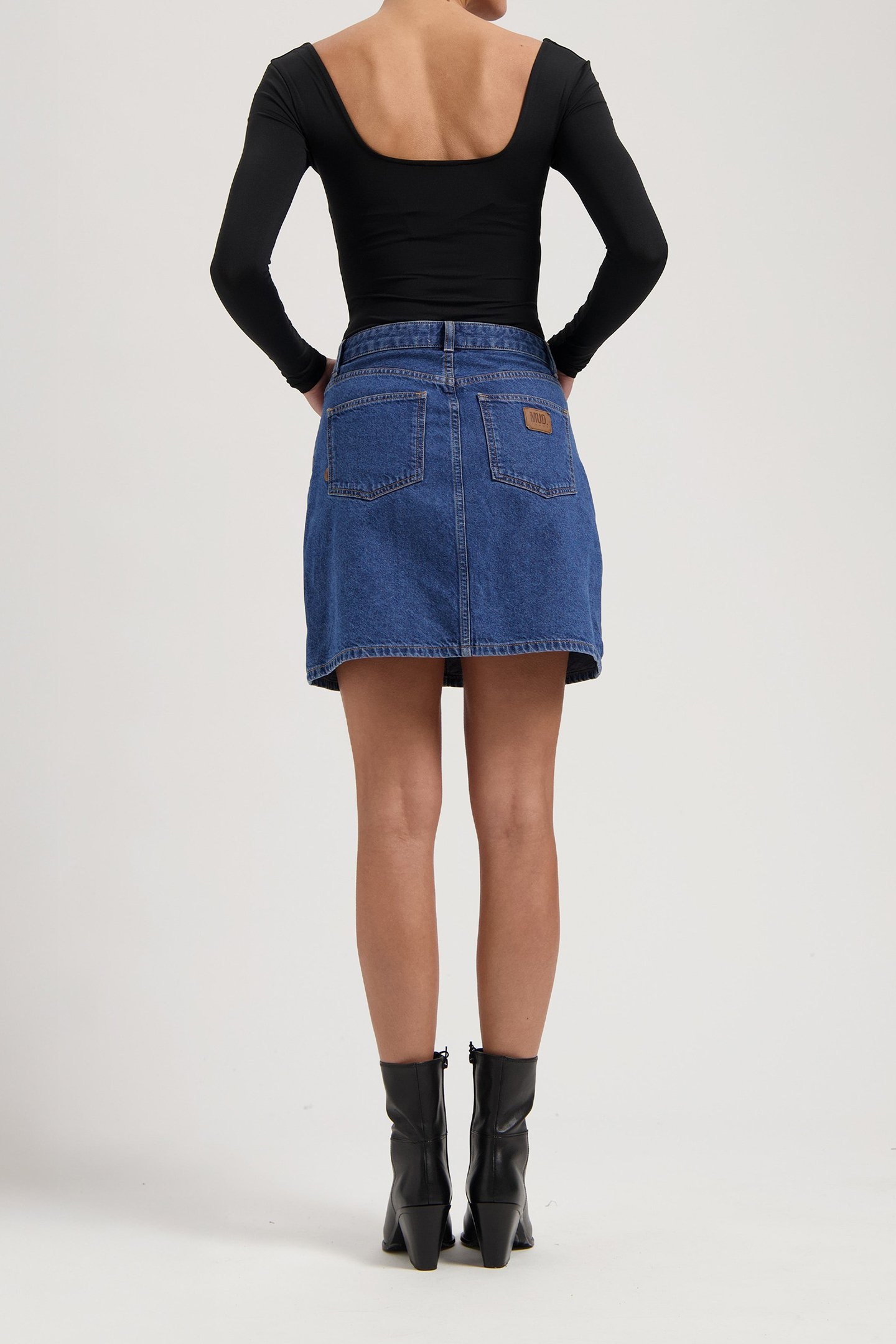 AUDRY MINI SKIRT MEDIUM STONE 4