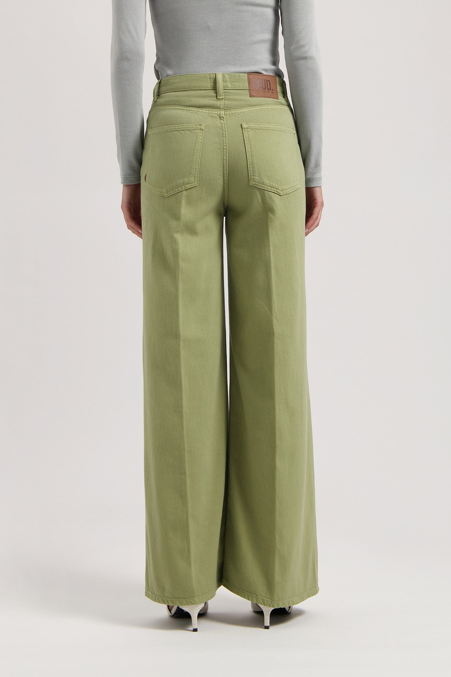 SARA HIGH LOOSE FLOW OLIVE 2