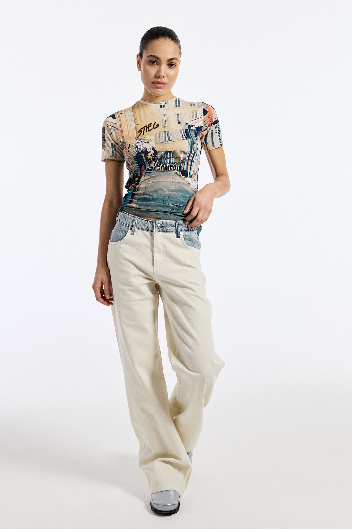 ARLET JEANS OFF WHITE 1