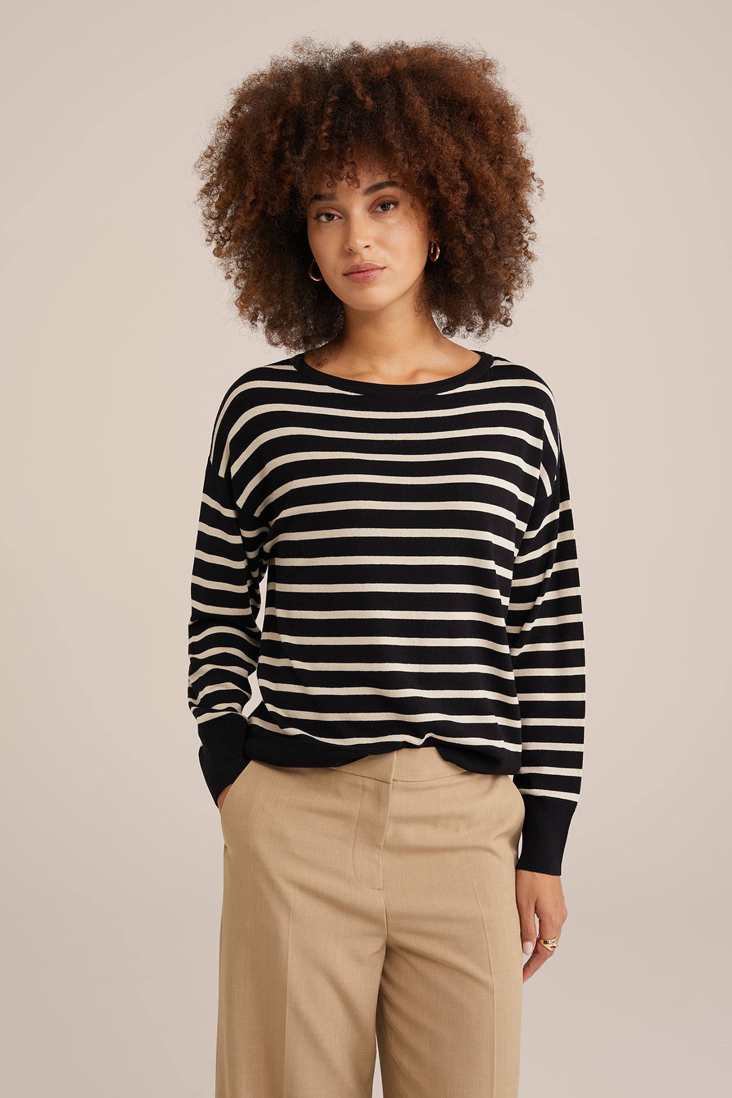 KNITTED PULLOVER BLACK 1