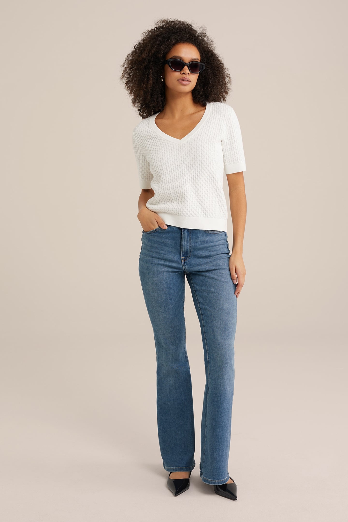 5-POCKET HIGH WAIST BLUE 3