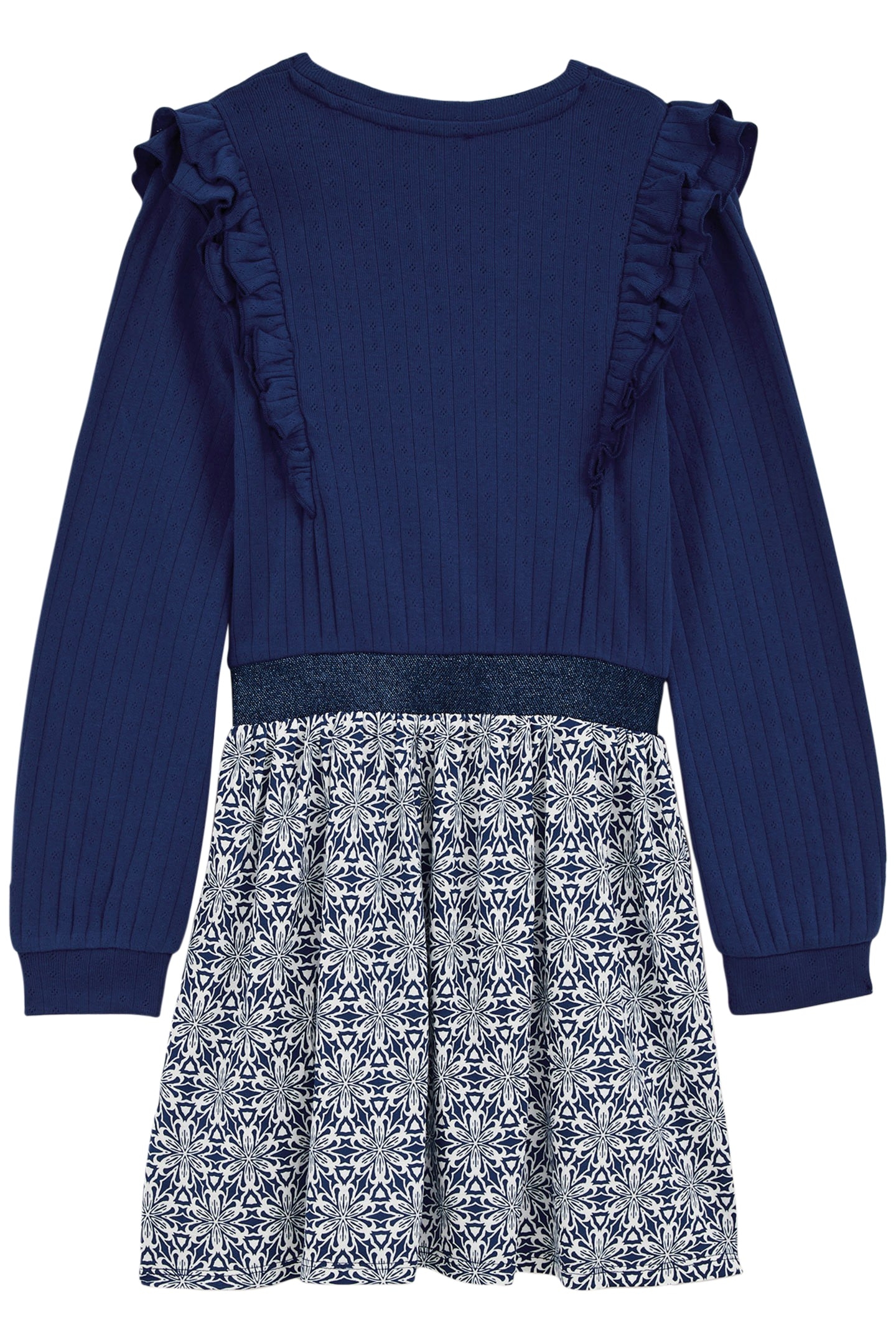 DRESS MID LENGTH DARK BLUE 4