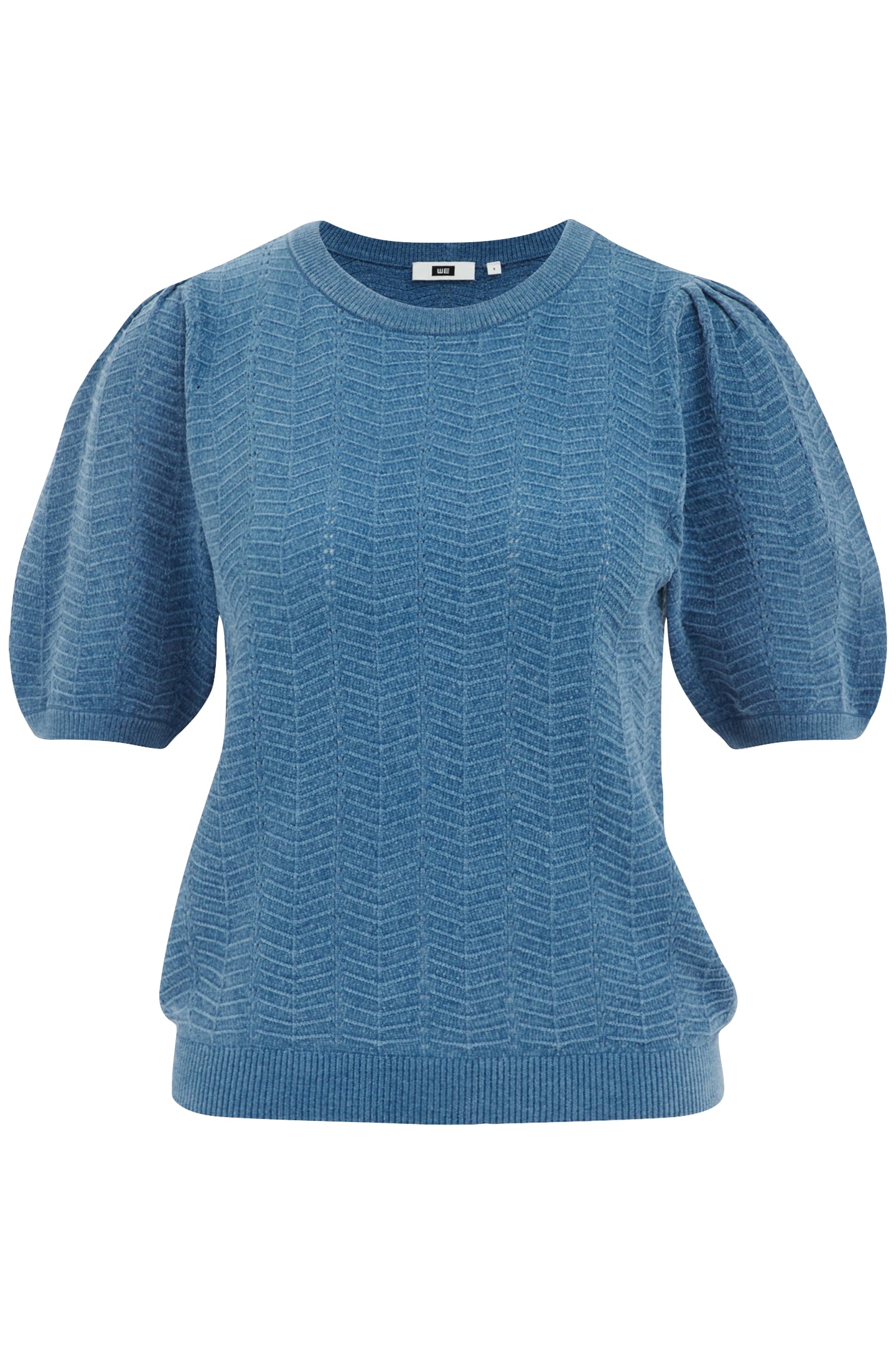 KNITTED PULLOVER ICE BLUE 4