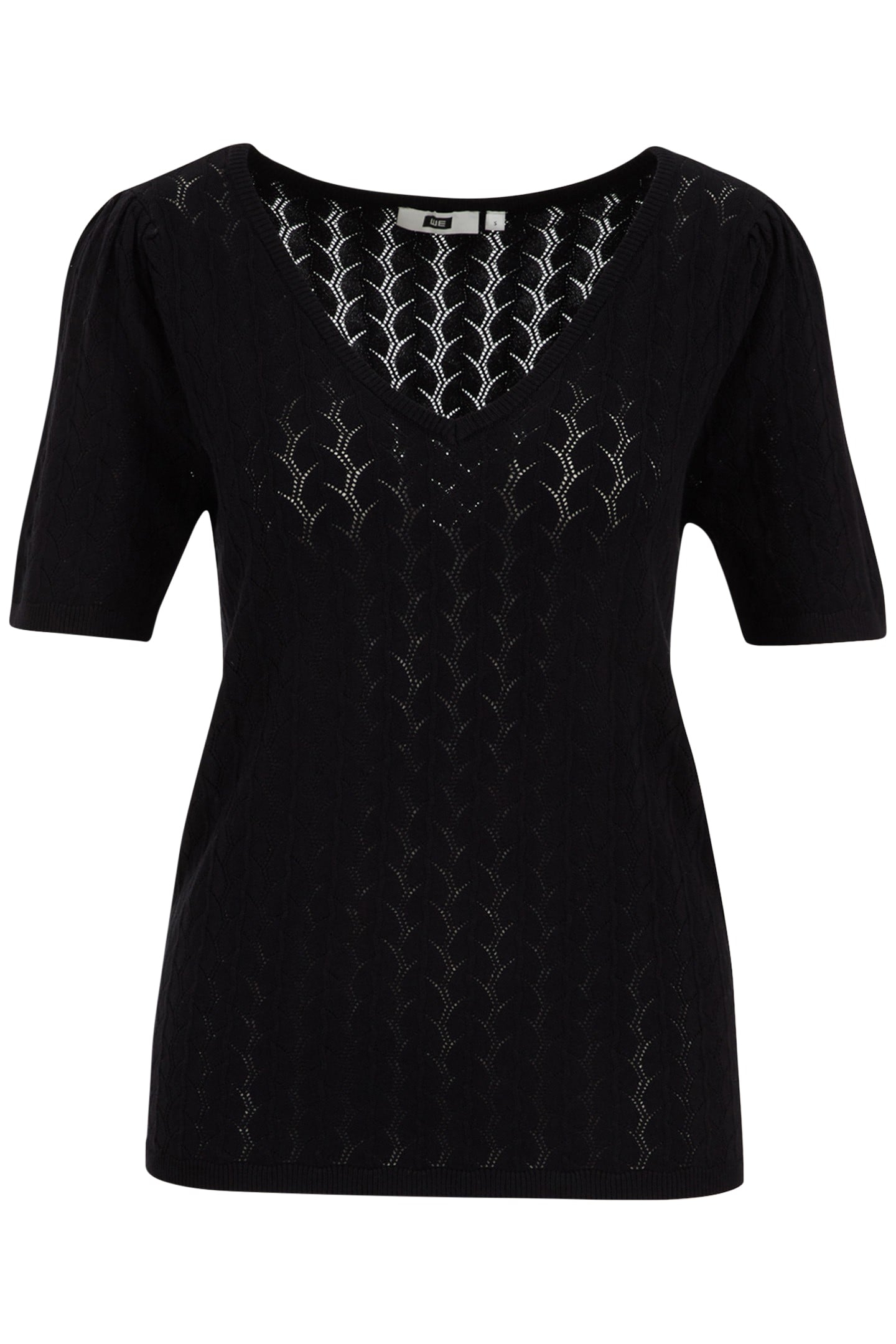 KNITTED PULLOVER BLACK 4