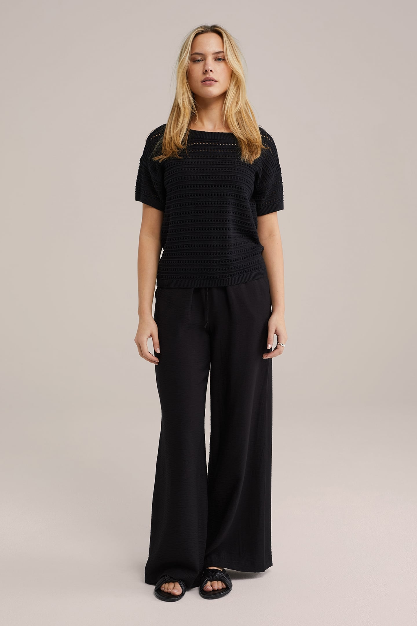 KNITTED PULLOVER BLACK 3