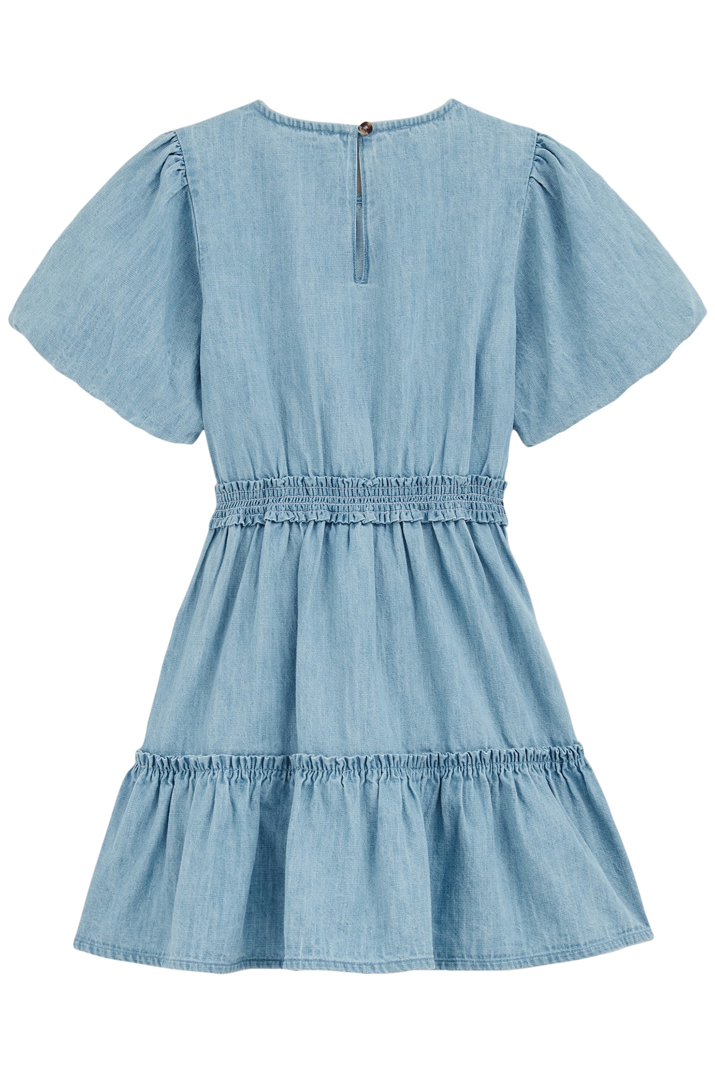 DRESS MID LENGTH LIGHT BLUE 4