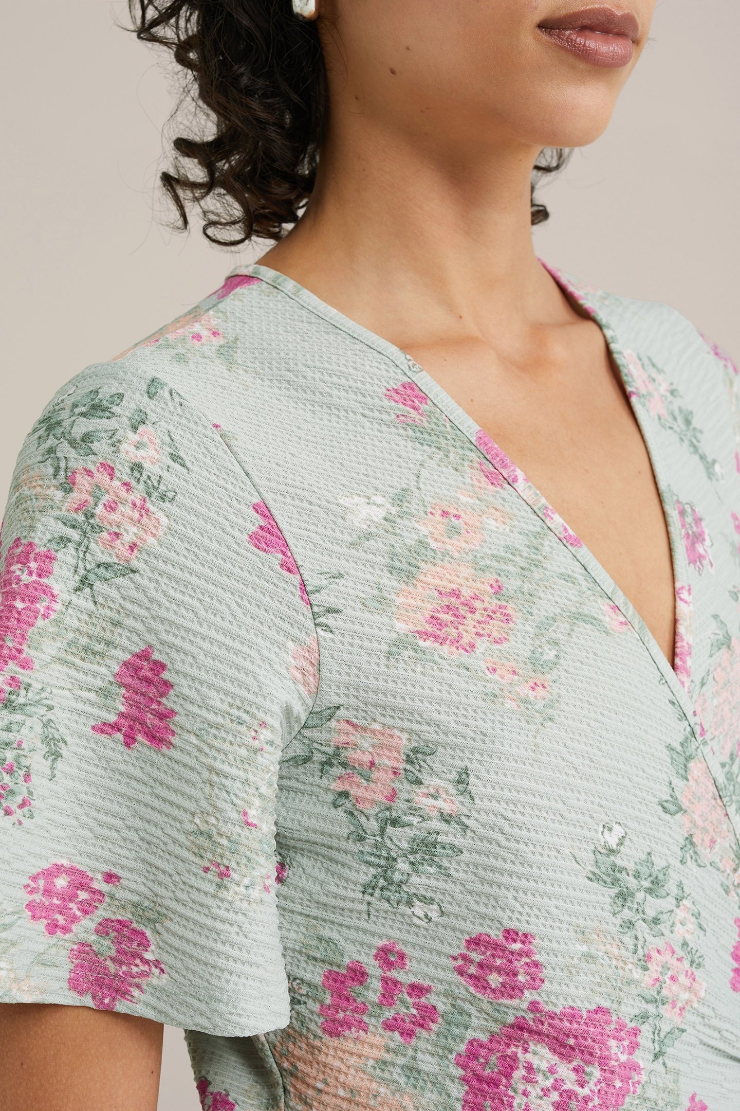 DRESS MID LENGTH MINT GREEN 6