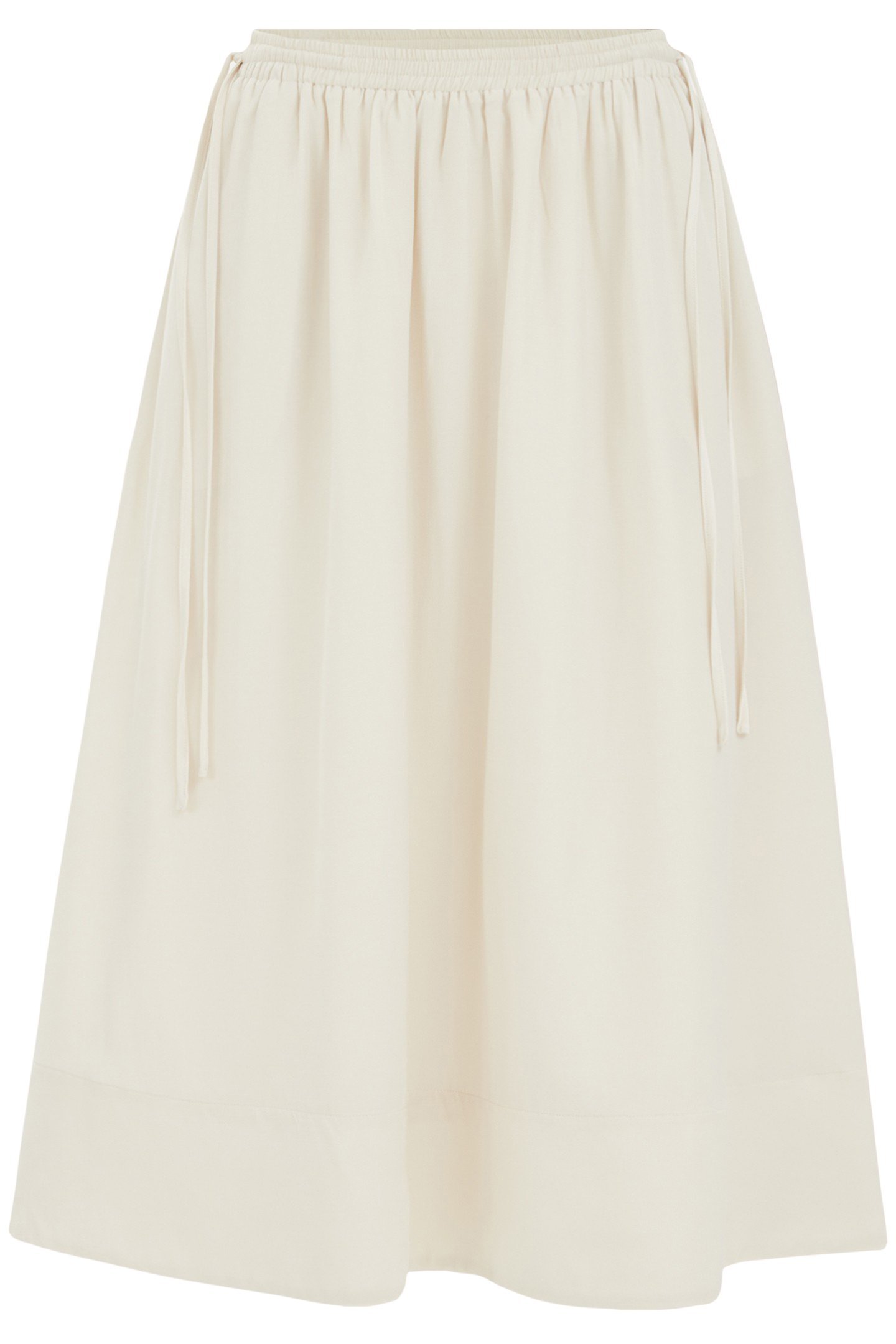 SKIRT MEDIUM LENGTH BEIGE 4