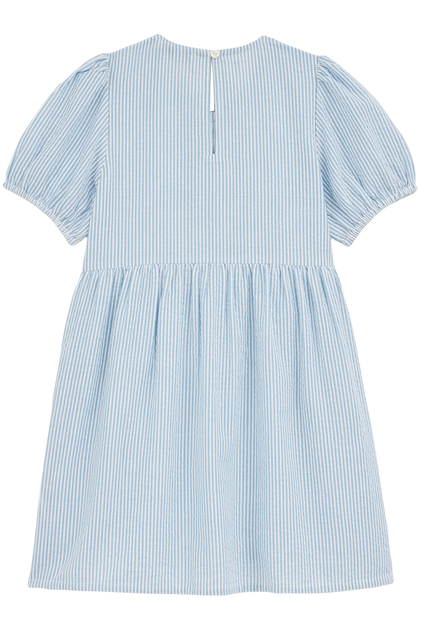 DRESS MID LENGTH LIGHT BLUE 4