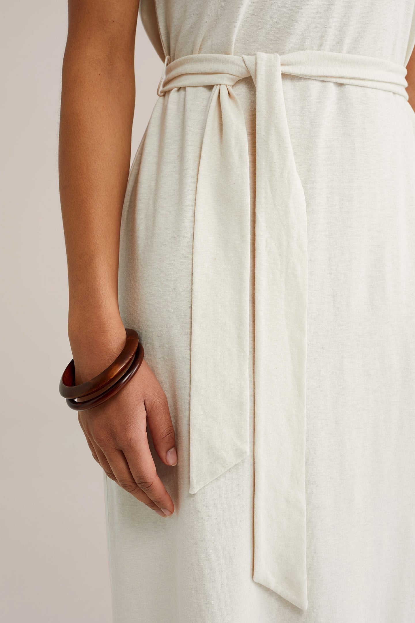 DRESS MAXI LENGTH OFF-WHITE 5