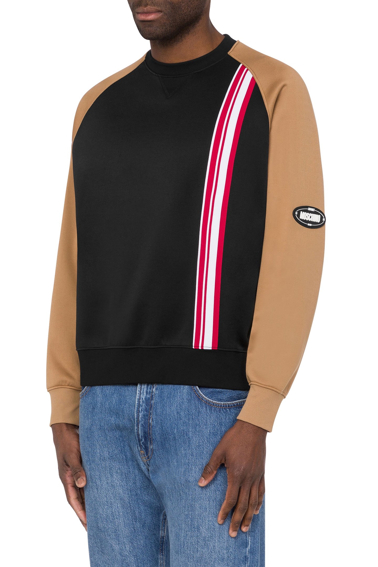 CREWNECK SWEATSHIRT BLACK 1