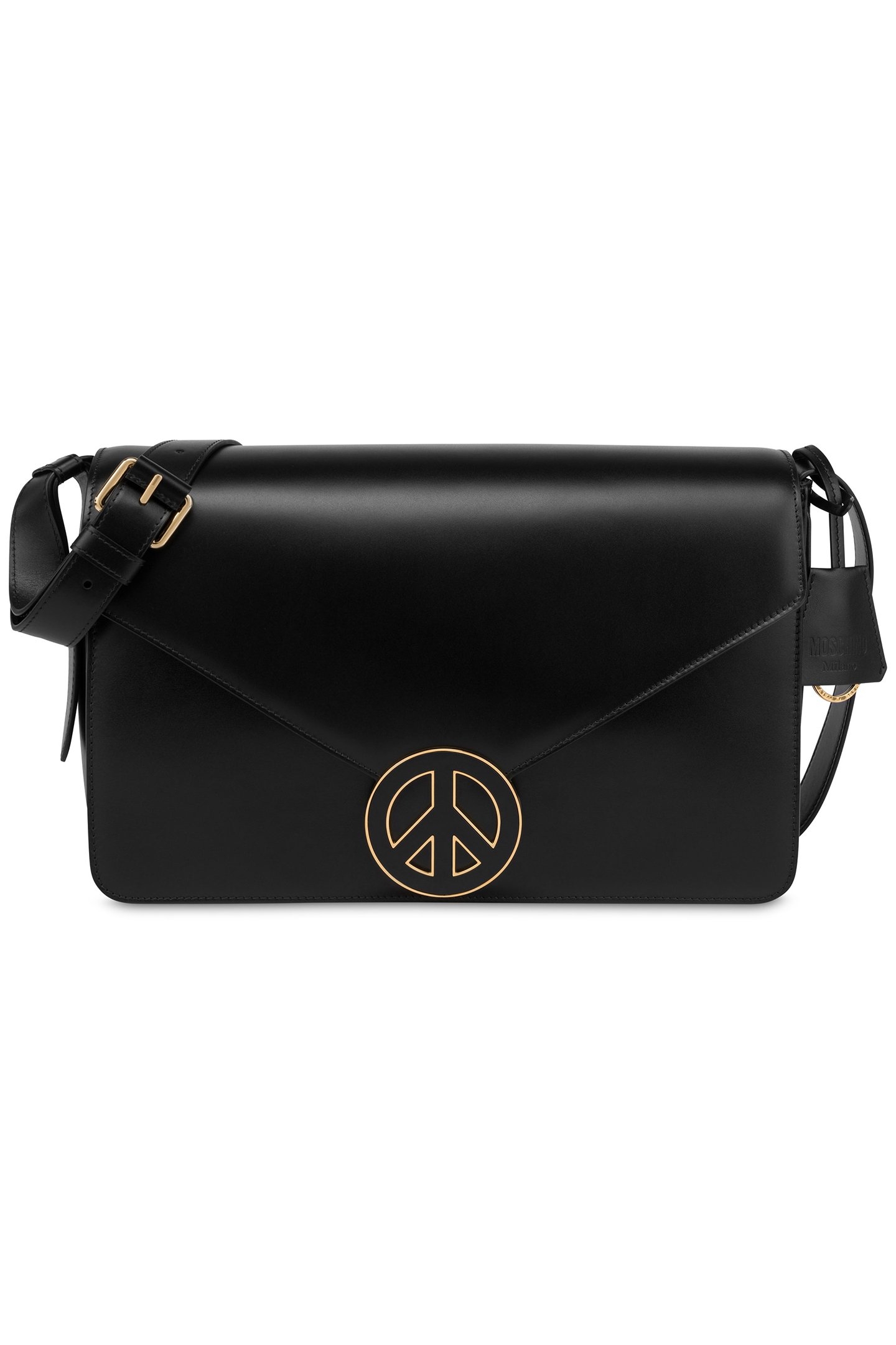 PEACE & SOFT CALFSKIN BAG BLACK 1