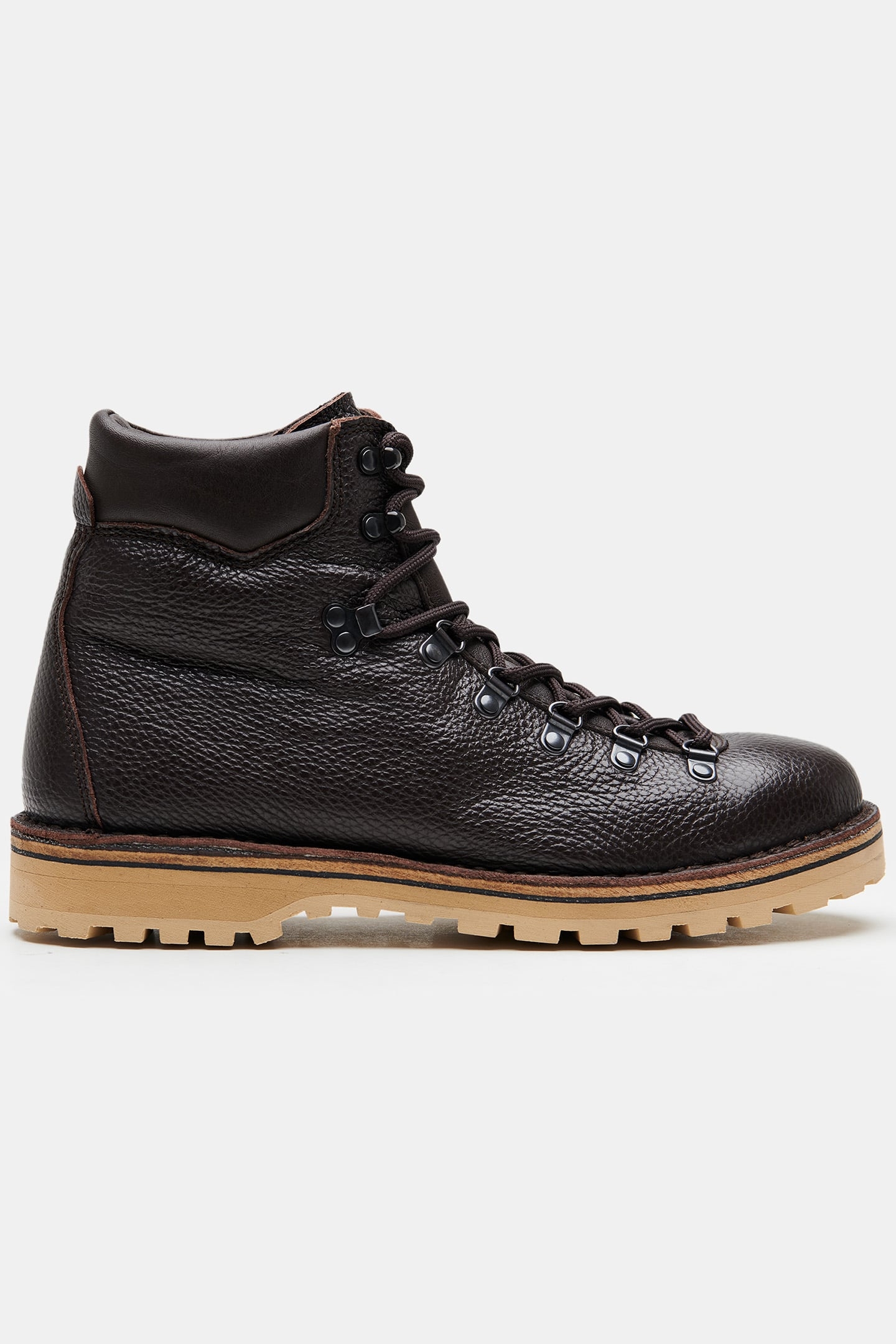 MATTERHORN GRAIN LEATHER DARK BROWN 1