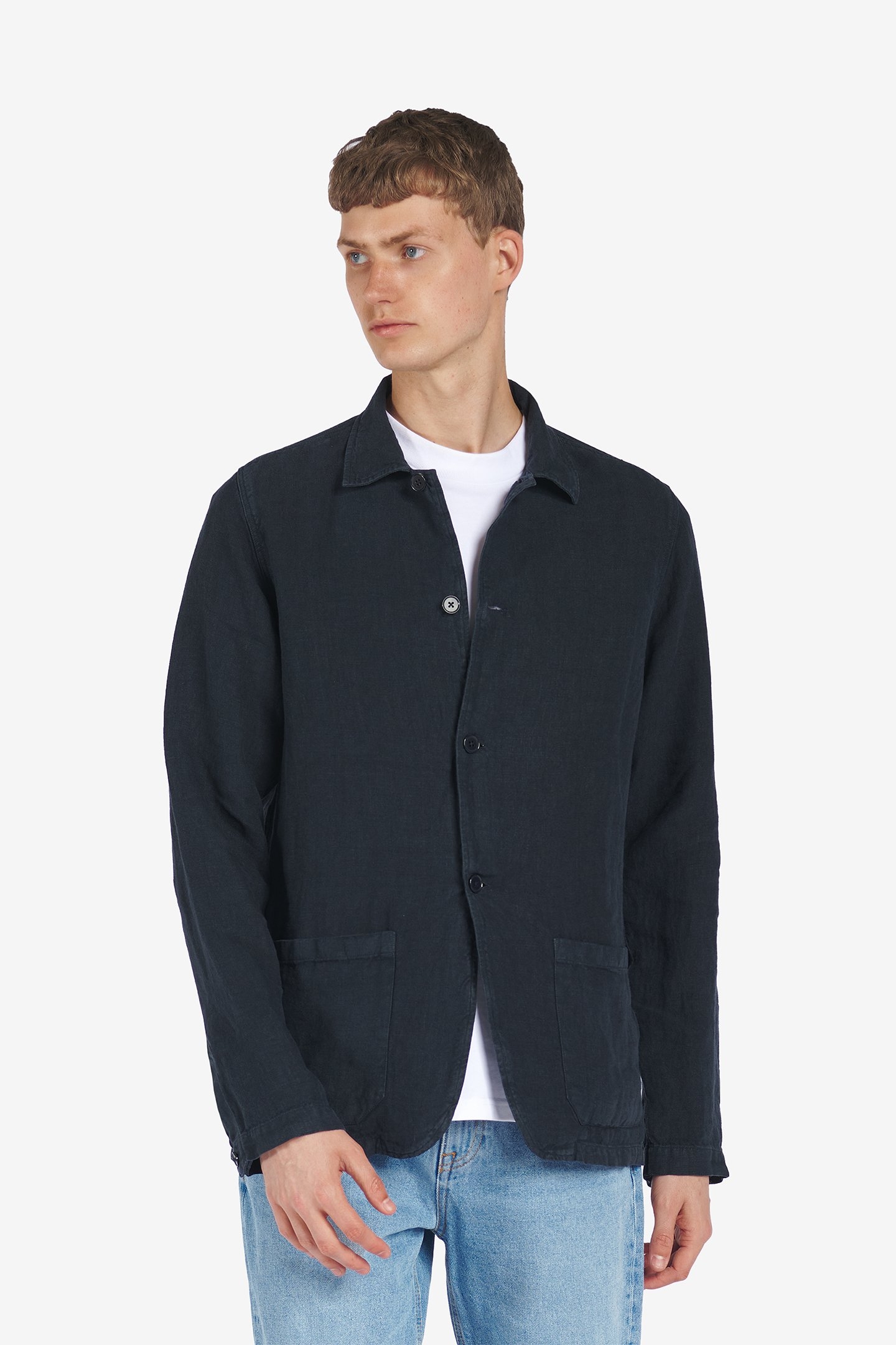 HAMPTON LINEN NAVY 1