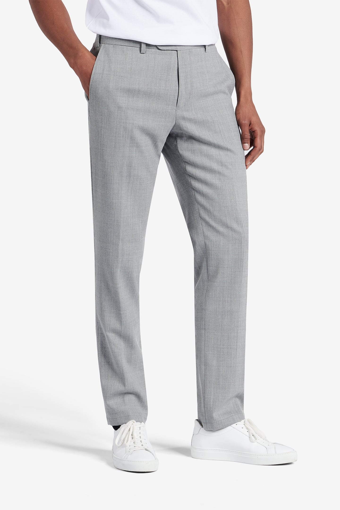 TORONTO WASHABLE WOOL-STRETCH LIGHT GREY 1