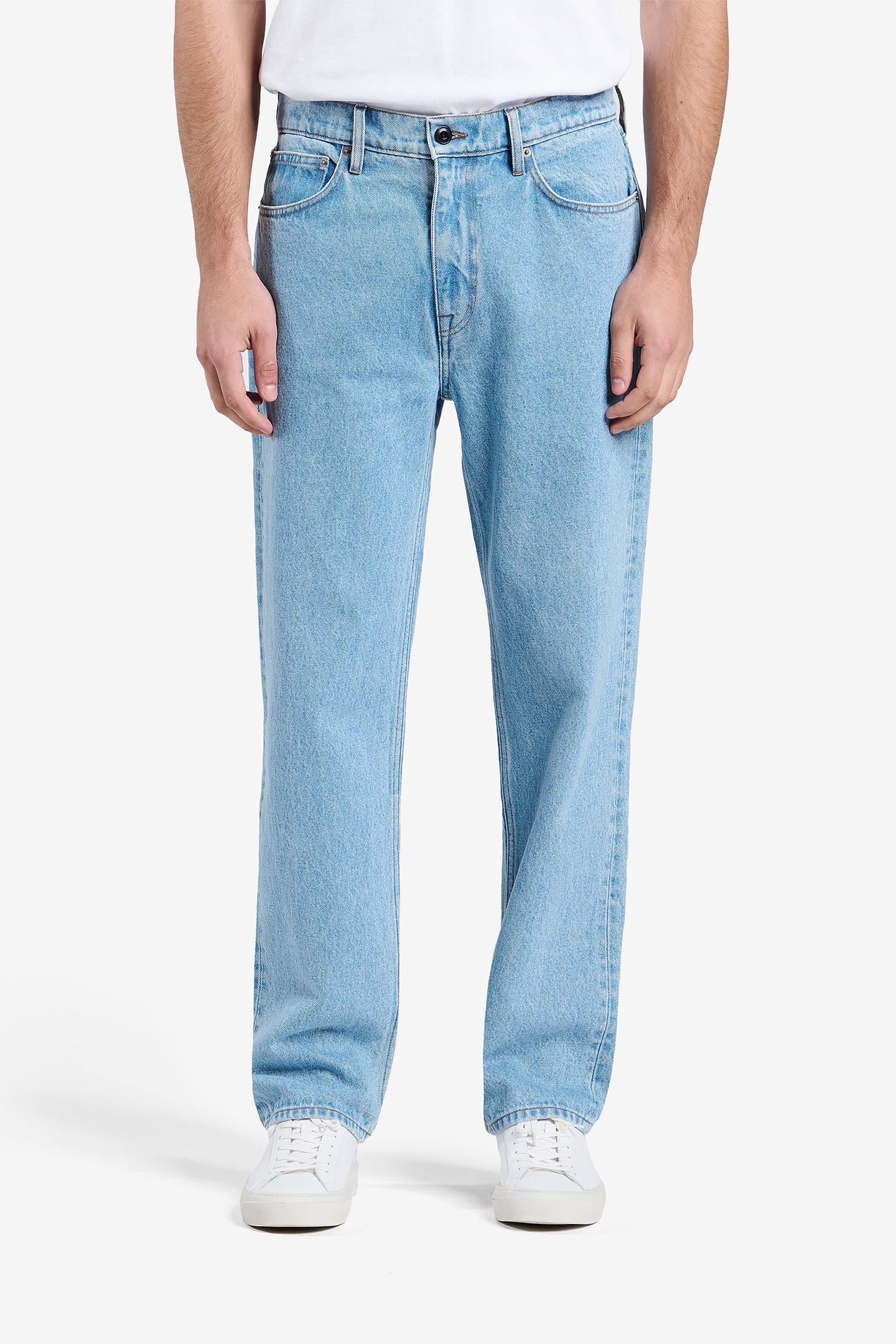 CARLIN DENIM COTTON LIGHT BLUE 1