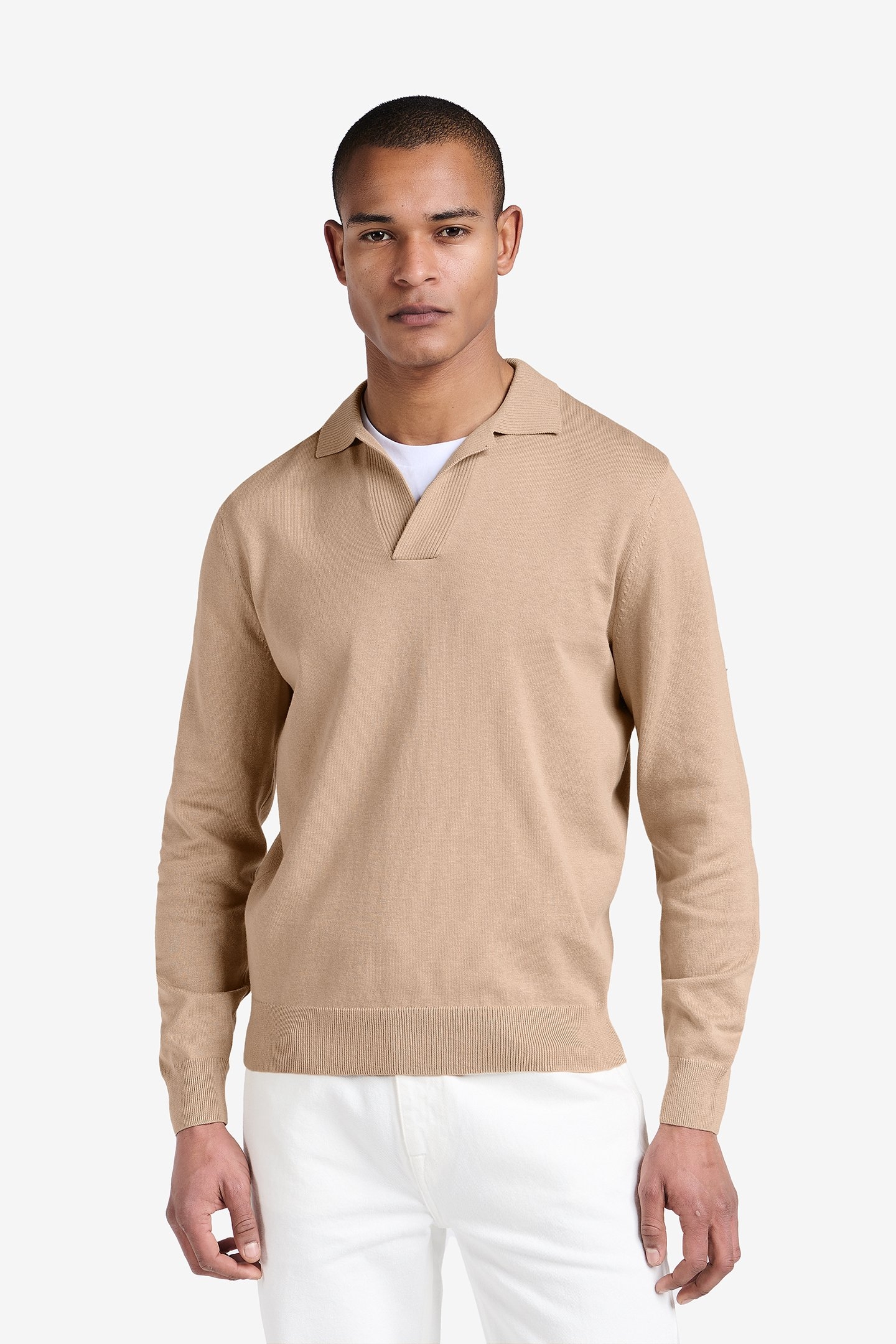 PIERSON HEAVYWEIGHT COTTON-SILK LIGHT BROWN 1