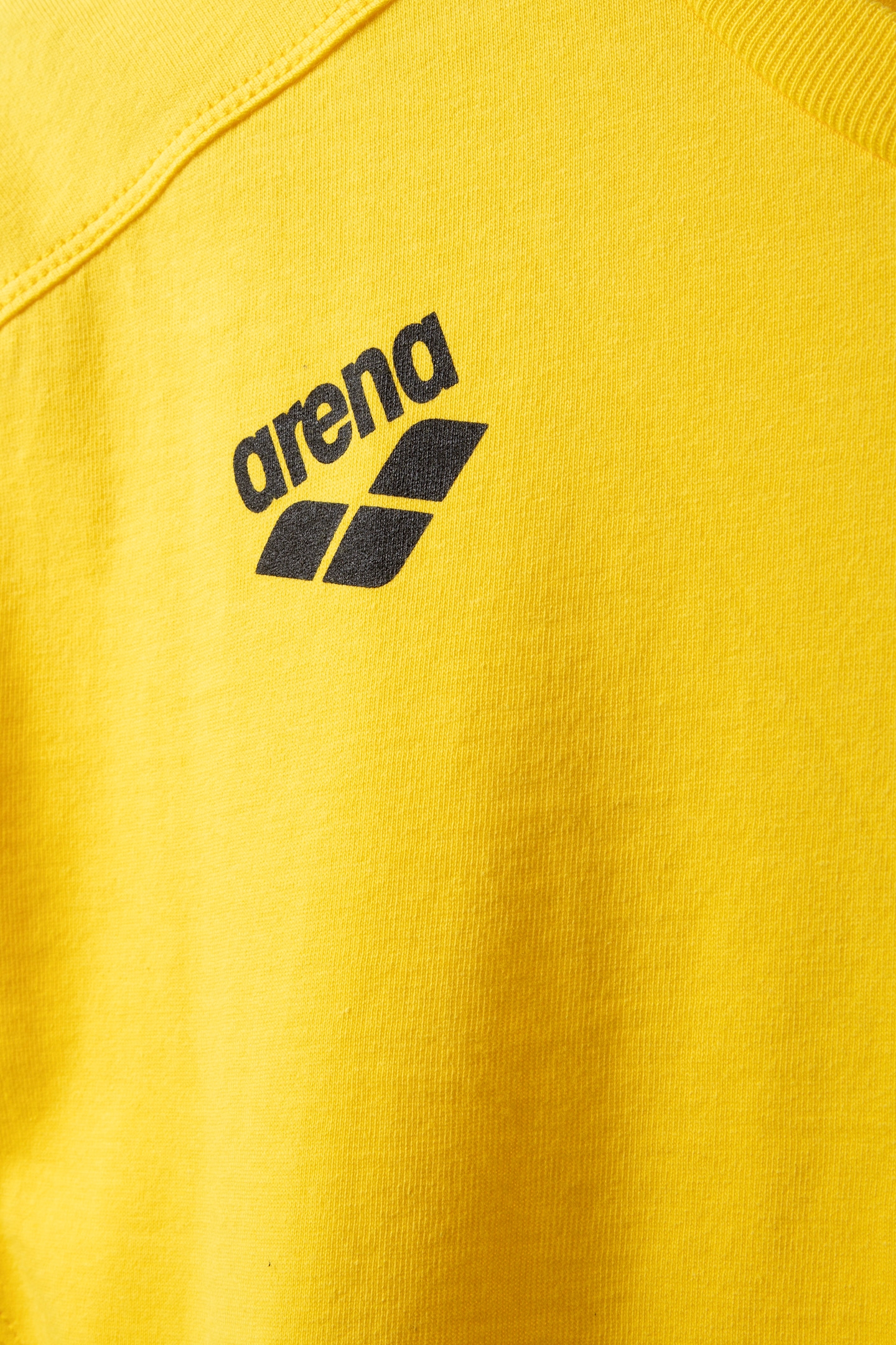 UNISEX TEAM T-SHIRT PANEL YELLOW-BLACK 4