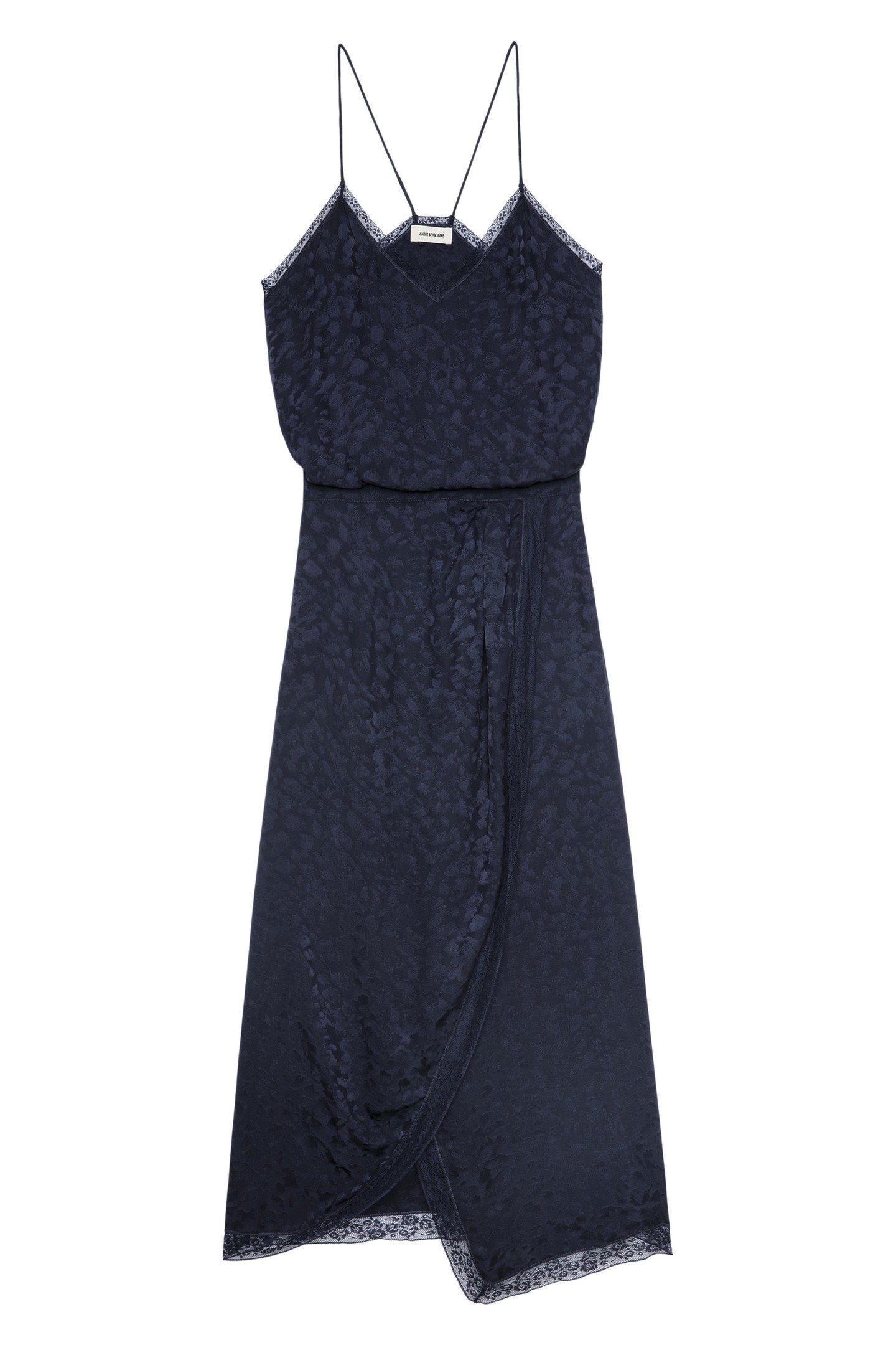 RIXI JACQUARD LEO DRESS ENCRE 4