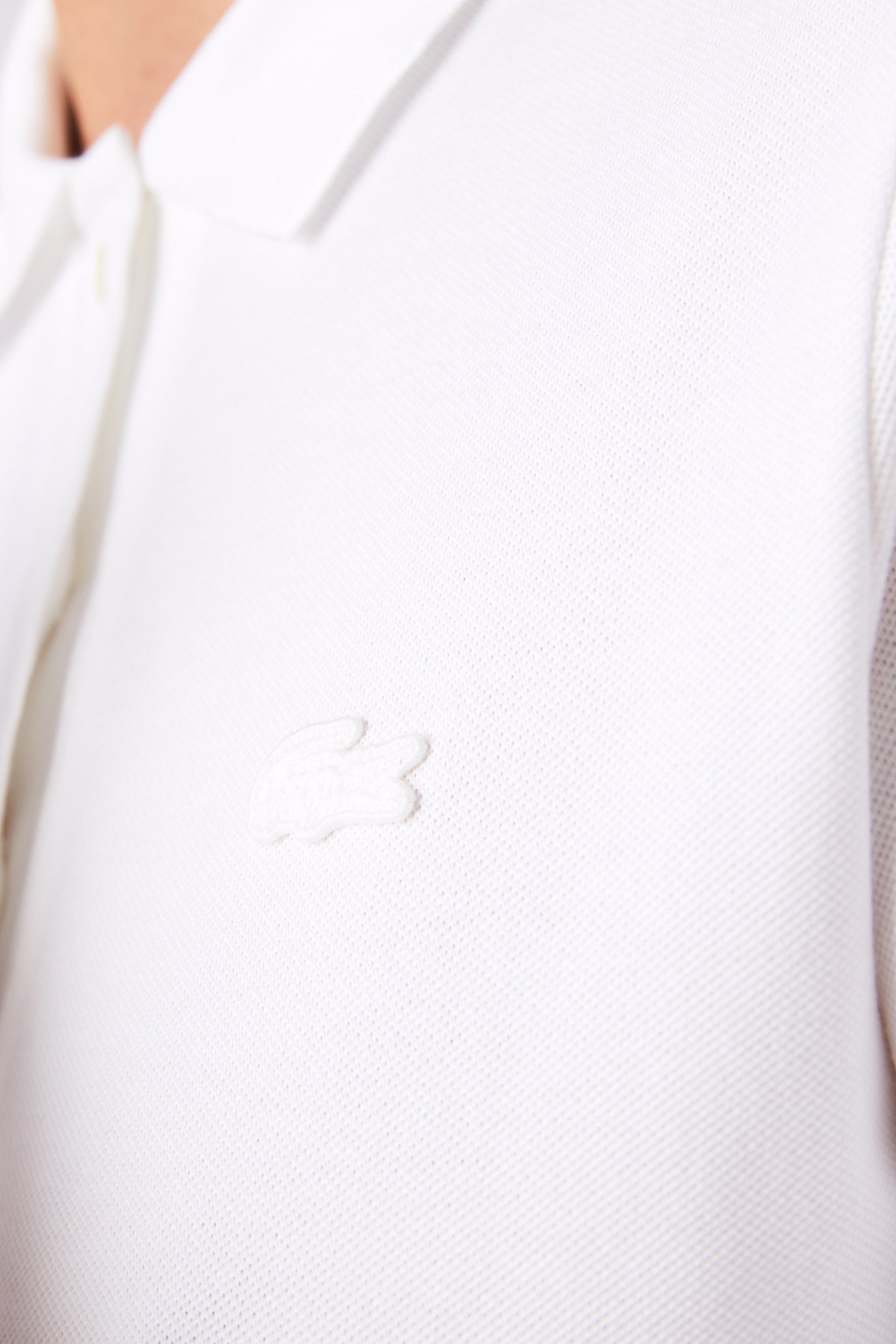 LONGSLEEVE POLO WHITE 3