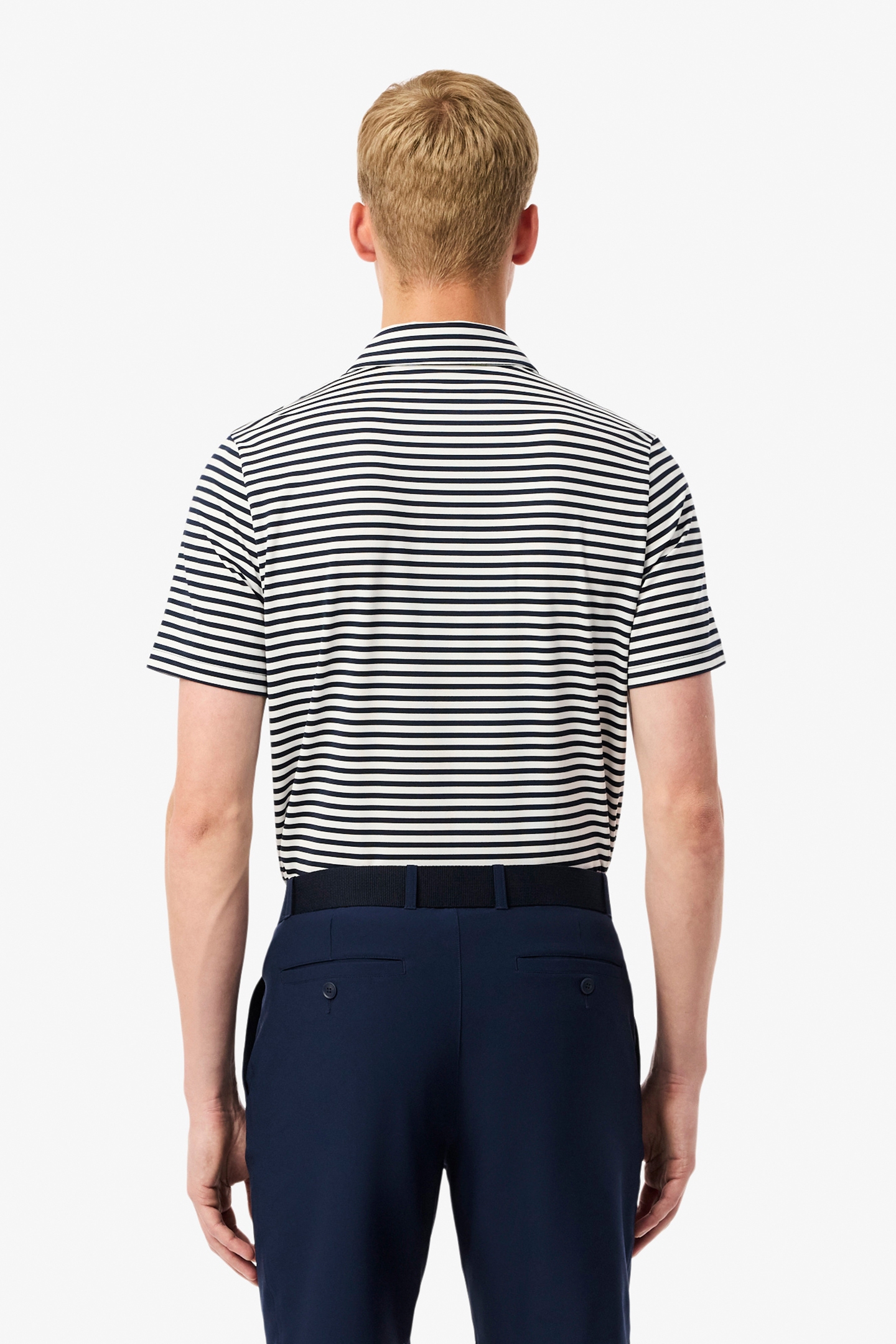 SHORTSLEEVE POLO NAVY BLUE/WHITE 2