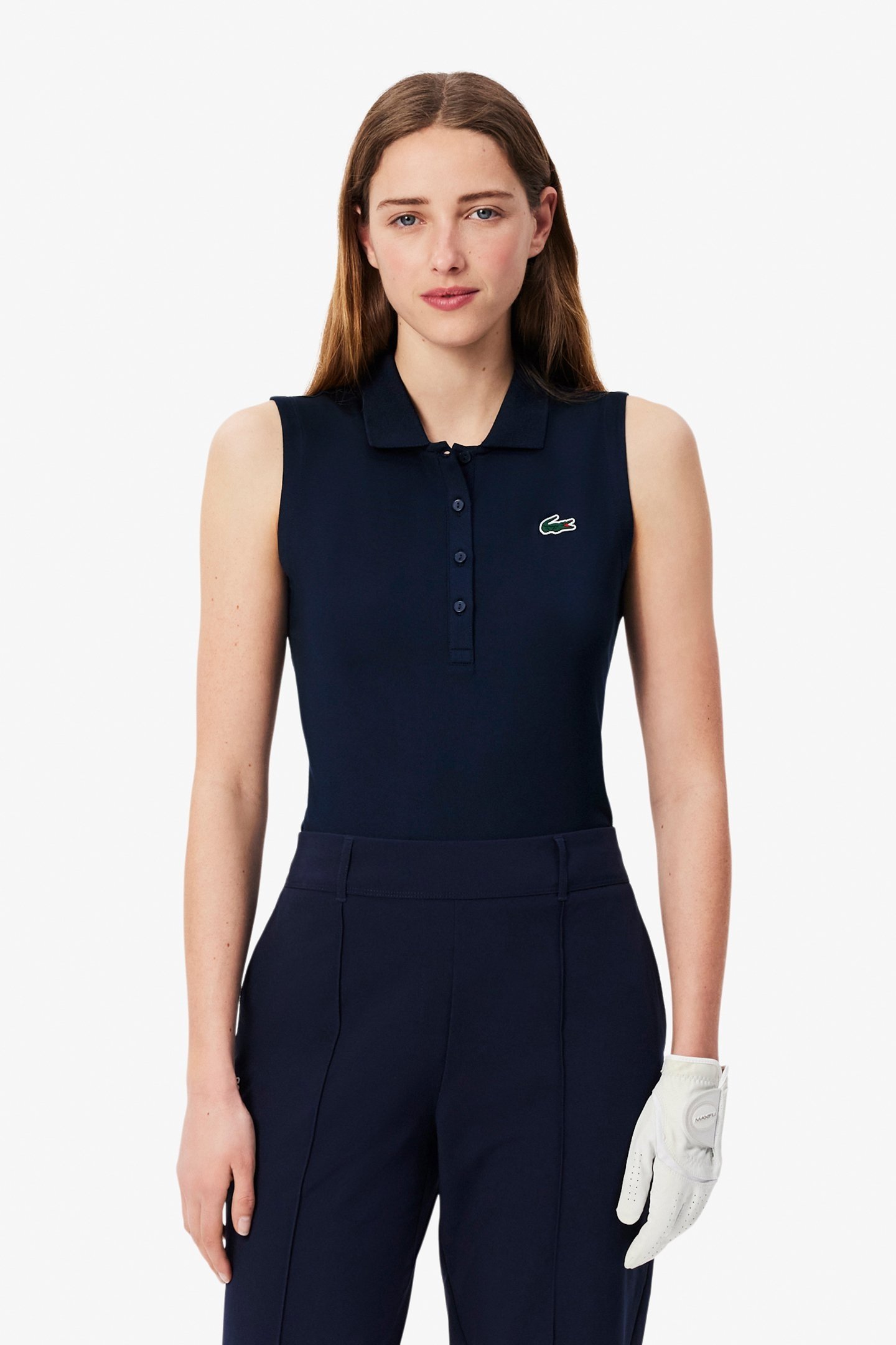 SPORT SLEEVELESS POLO NAVY BLUE 1