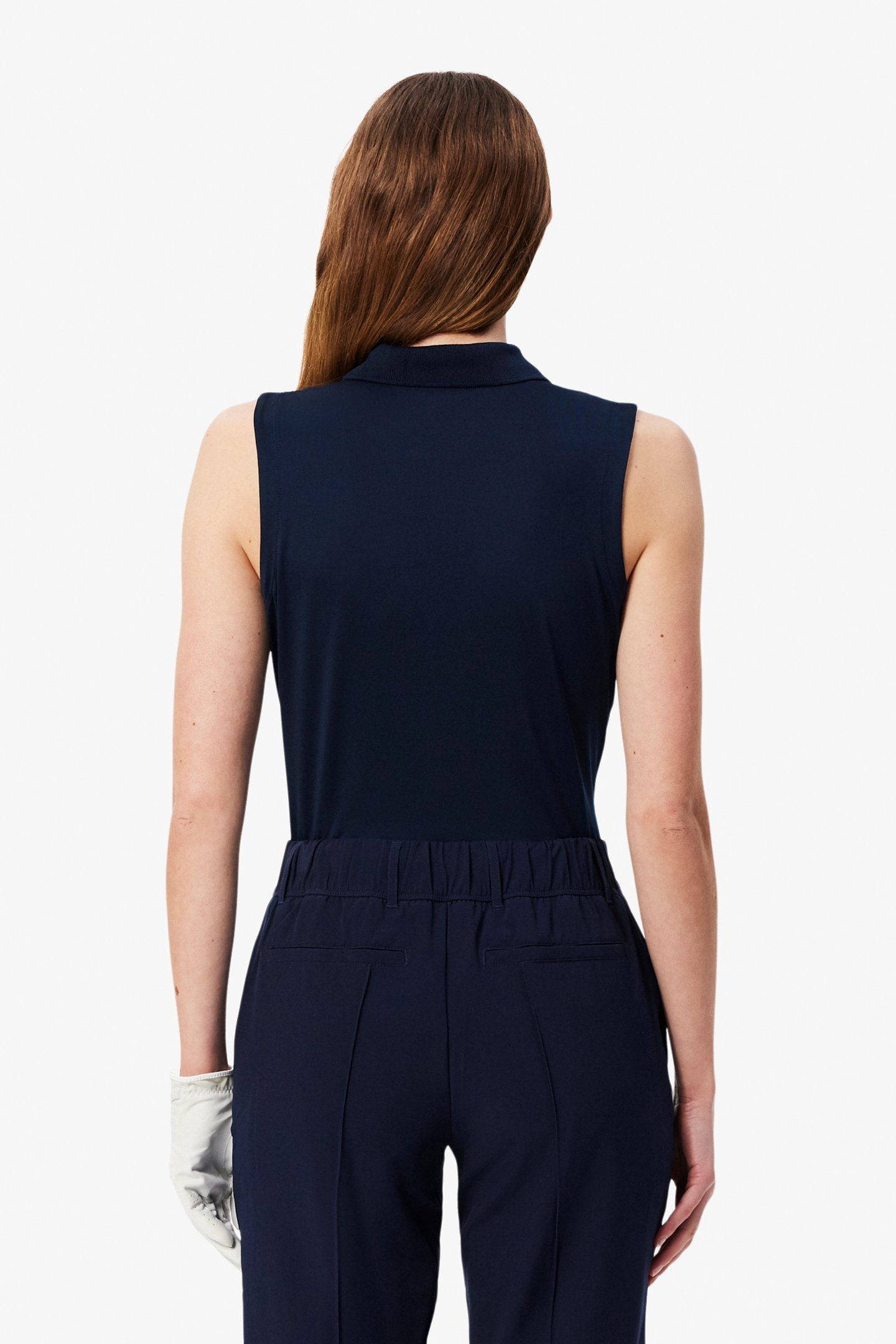 SPORT SLEEVELESS POLO NAVY BLUE 2