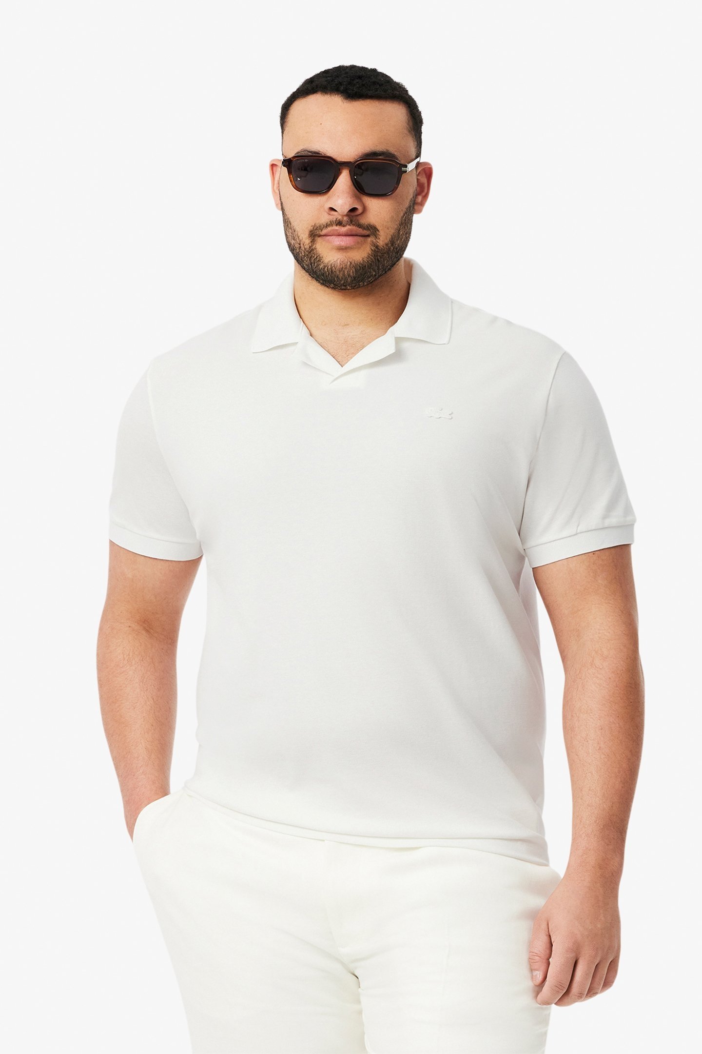 SHORTSLEEVE POLO WHITE 1