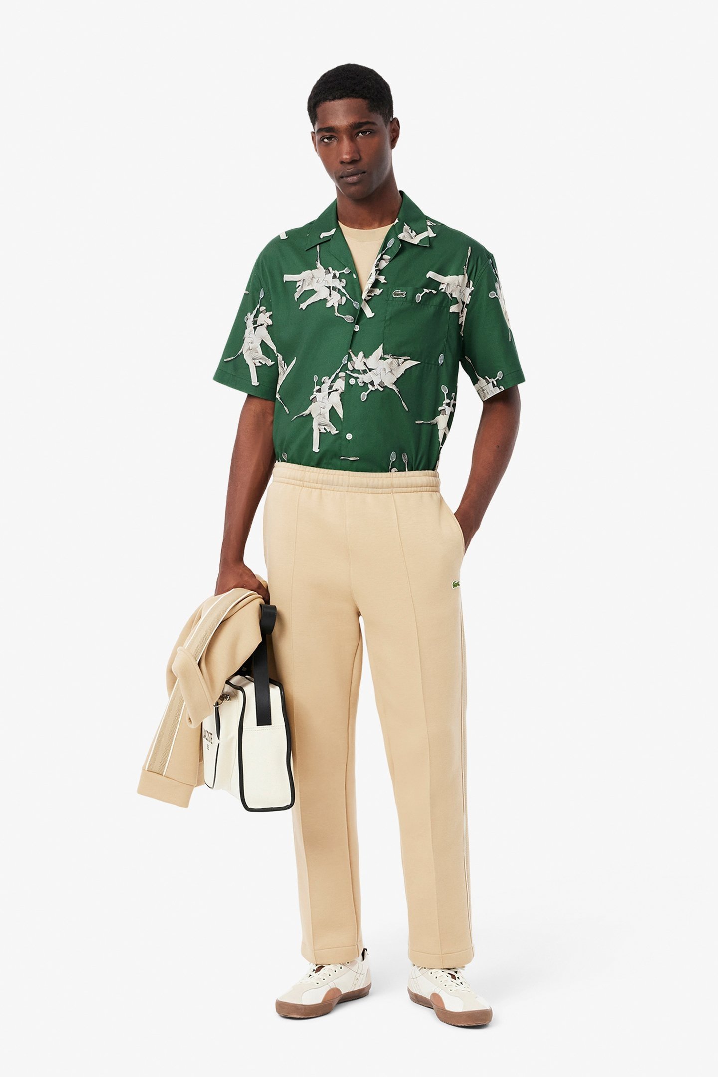 SHORTSLEEVE WOVEN SHIRT GREEN 3