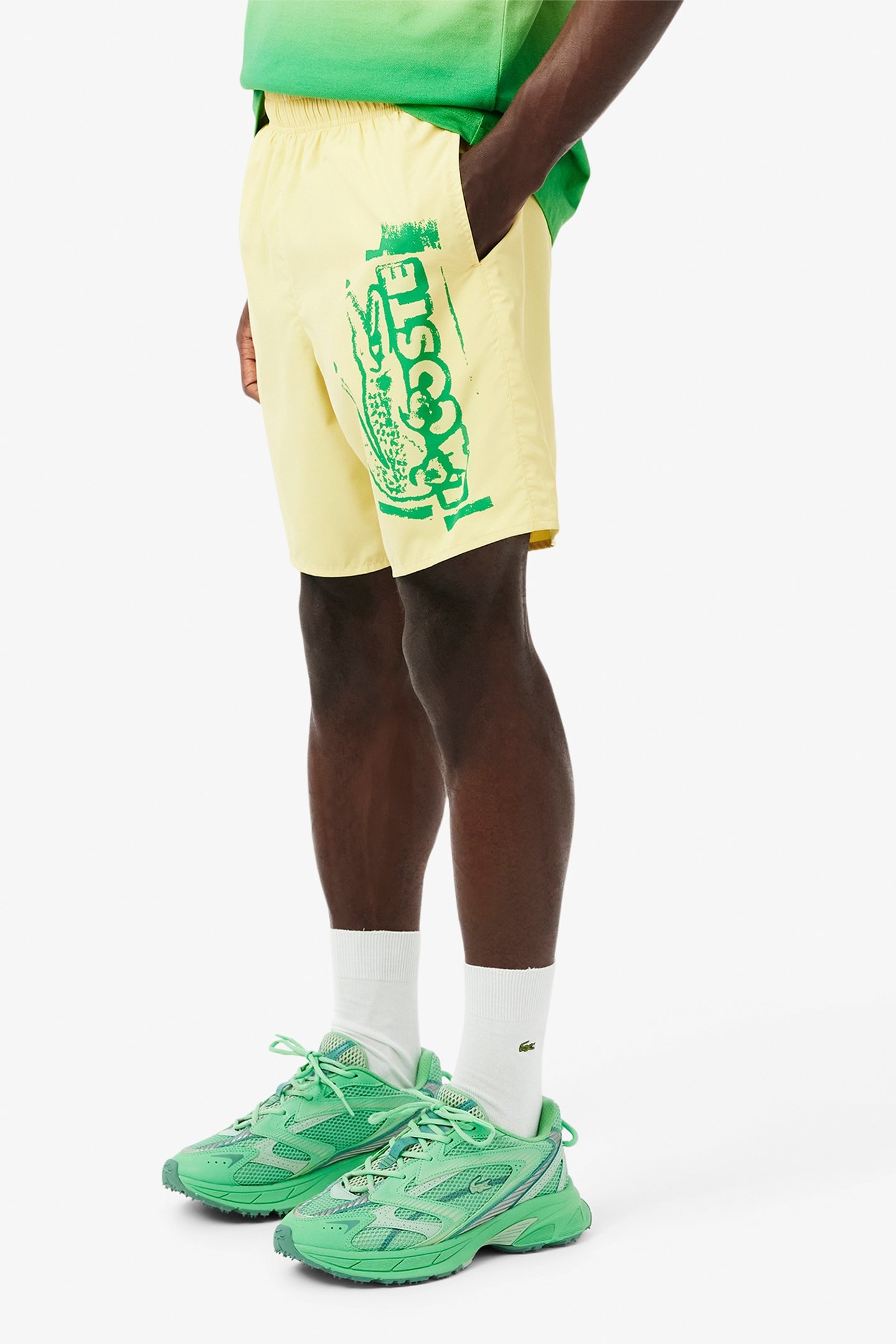 SWIMMING TRUNKS YELLOW/CALATHEA 5