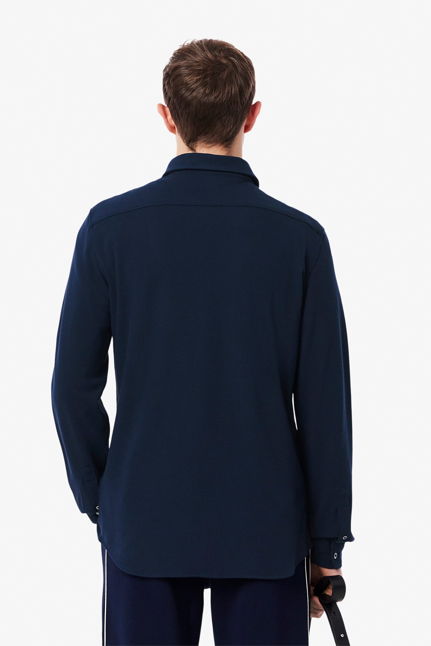 LONGSLEEVE WOVEN SHIRT NAVY BLUE 2