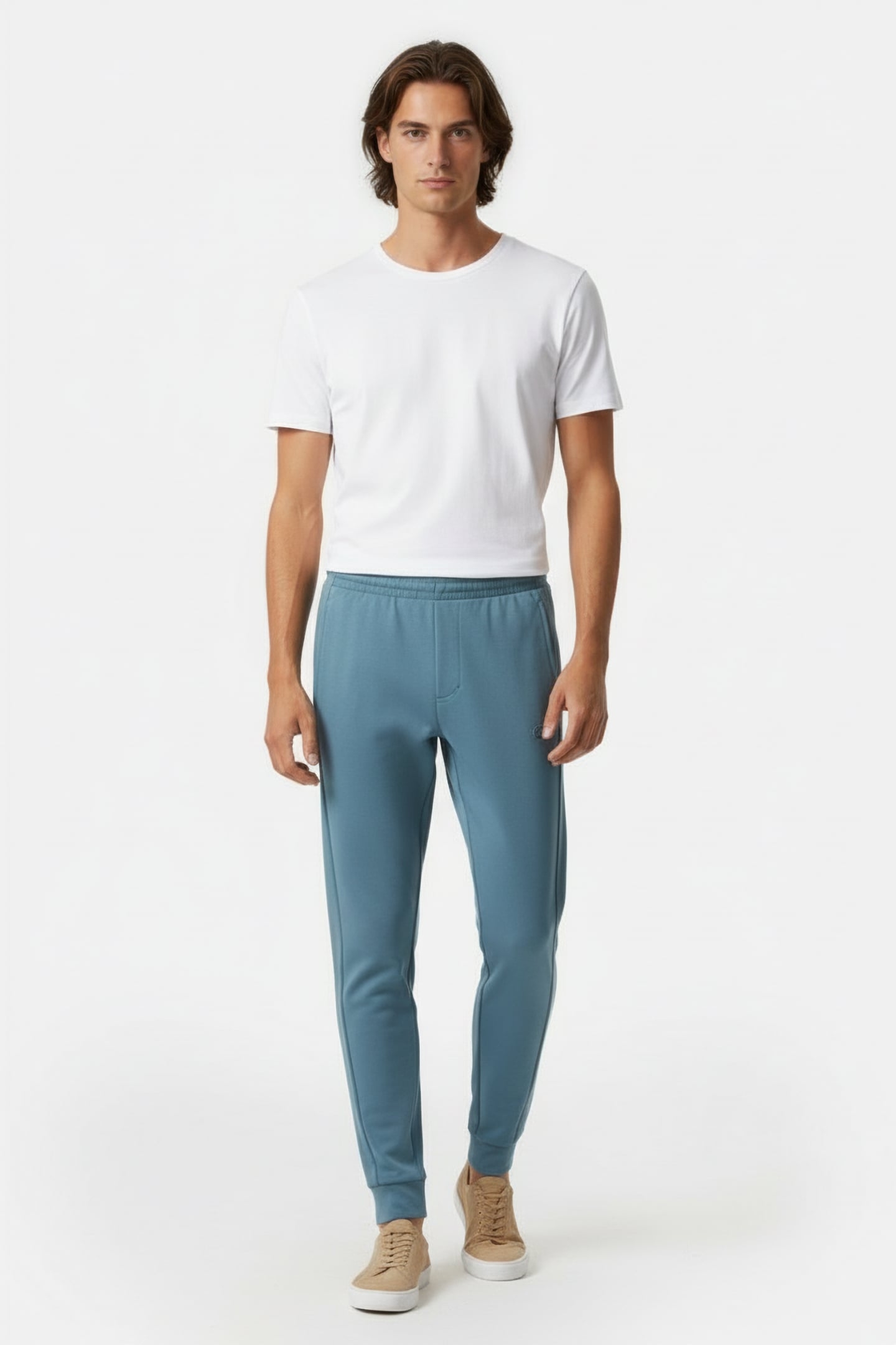 TRACKSUIT TROUSERS LIMESTONE 1