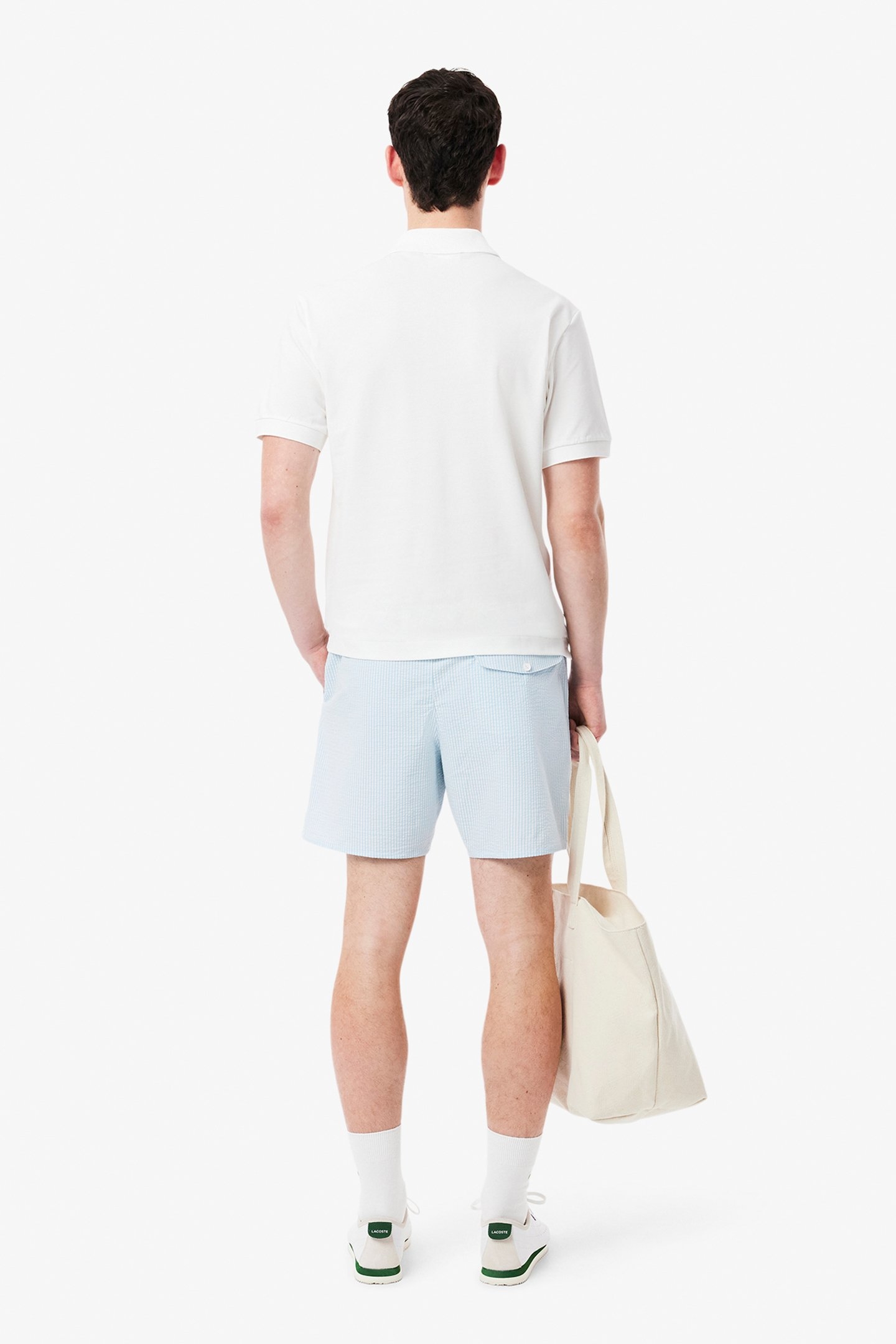 SWIMMING TRUNKS WHITE 3