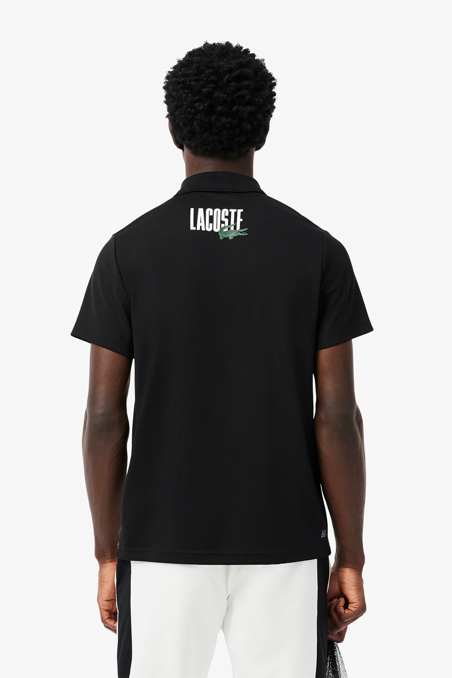 SHORTSLEEVE POLO WHITE/MALVA-BLACK 2