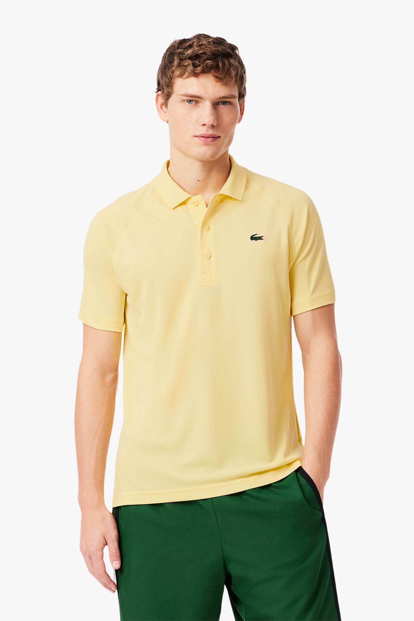 SHORTSLEEVE POLO YELLOW 1