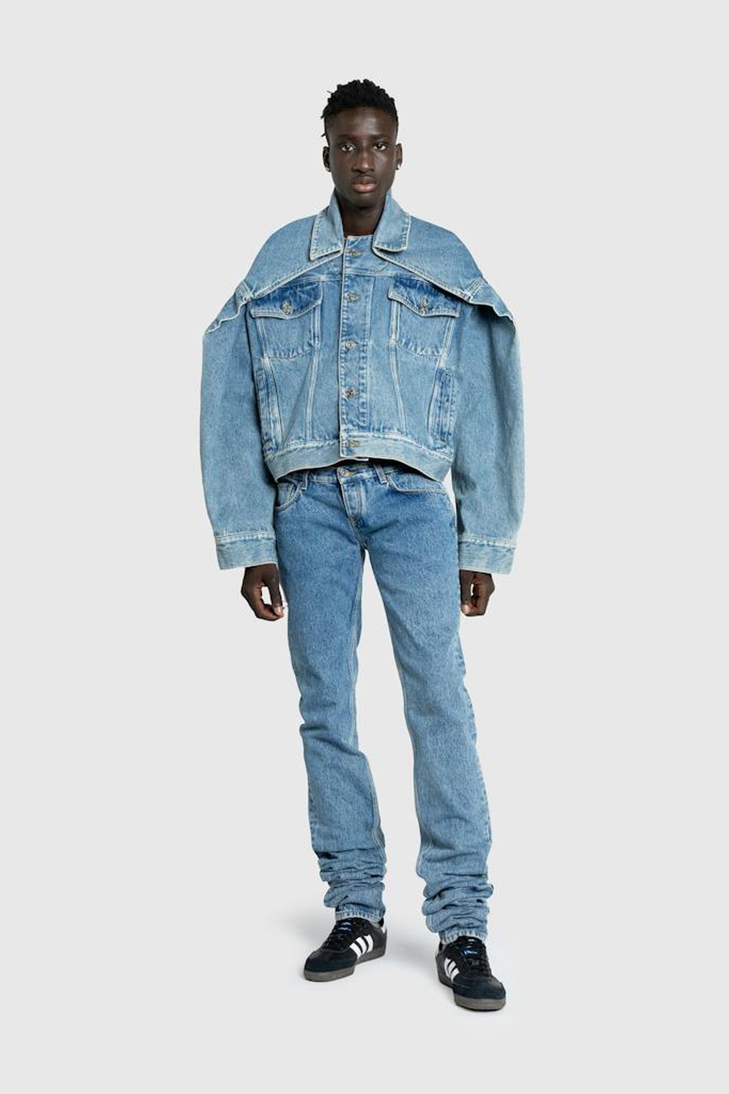 JEAN PAUL GAULTIER X  SHAYNE OLIVER – SKINNY JEAN LIGHT BLUE 2