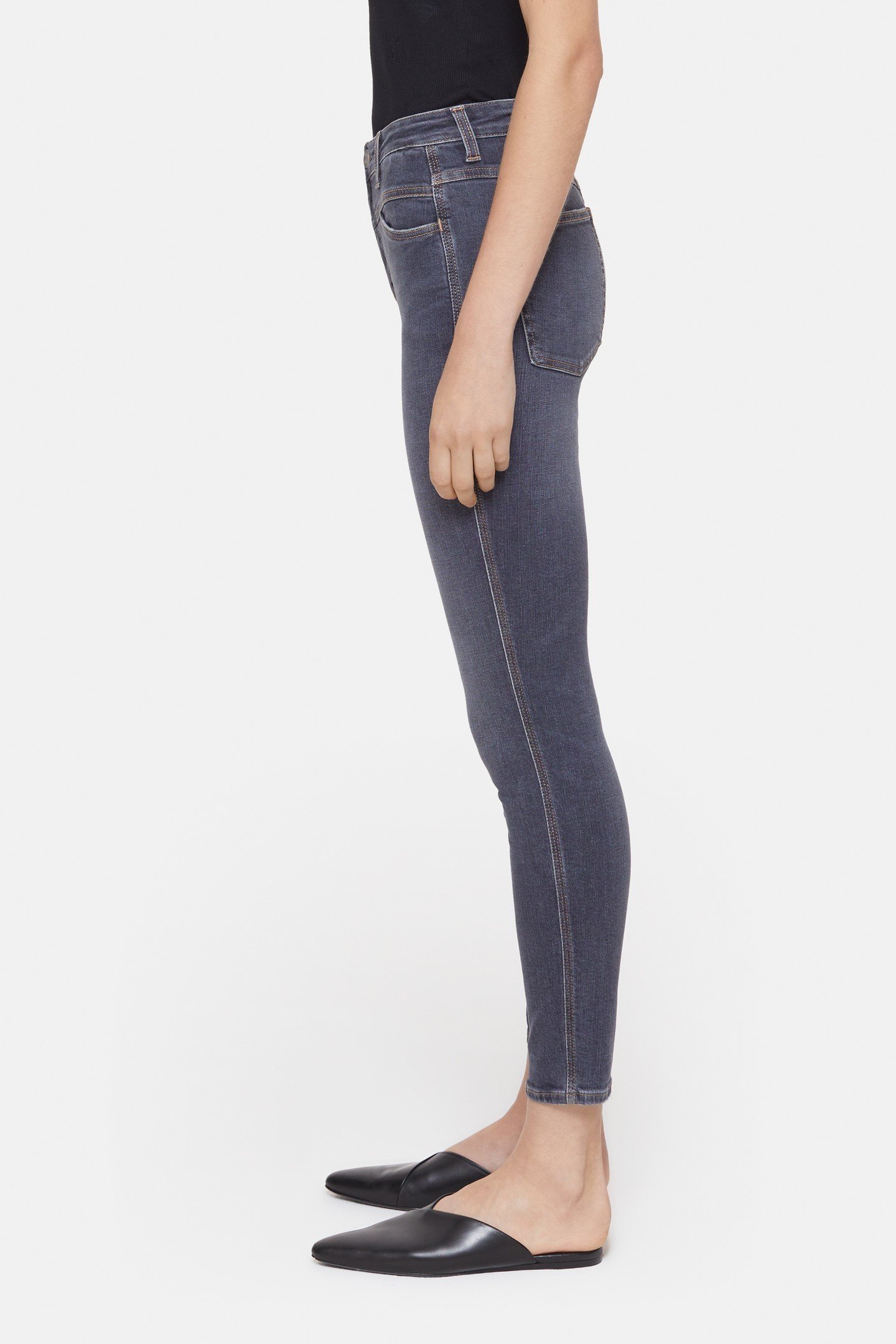 SKINNY PUSHER JEANS DARK GREY 2