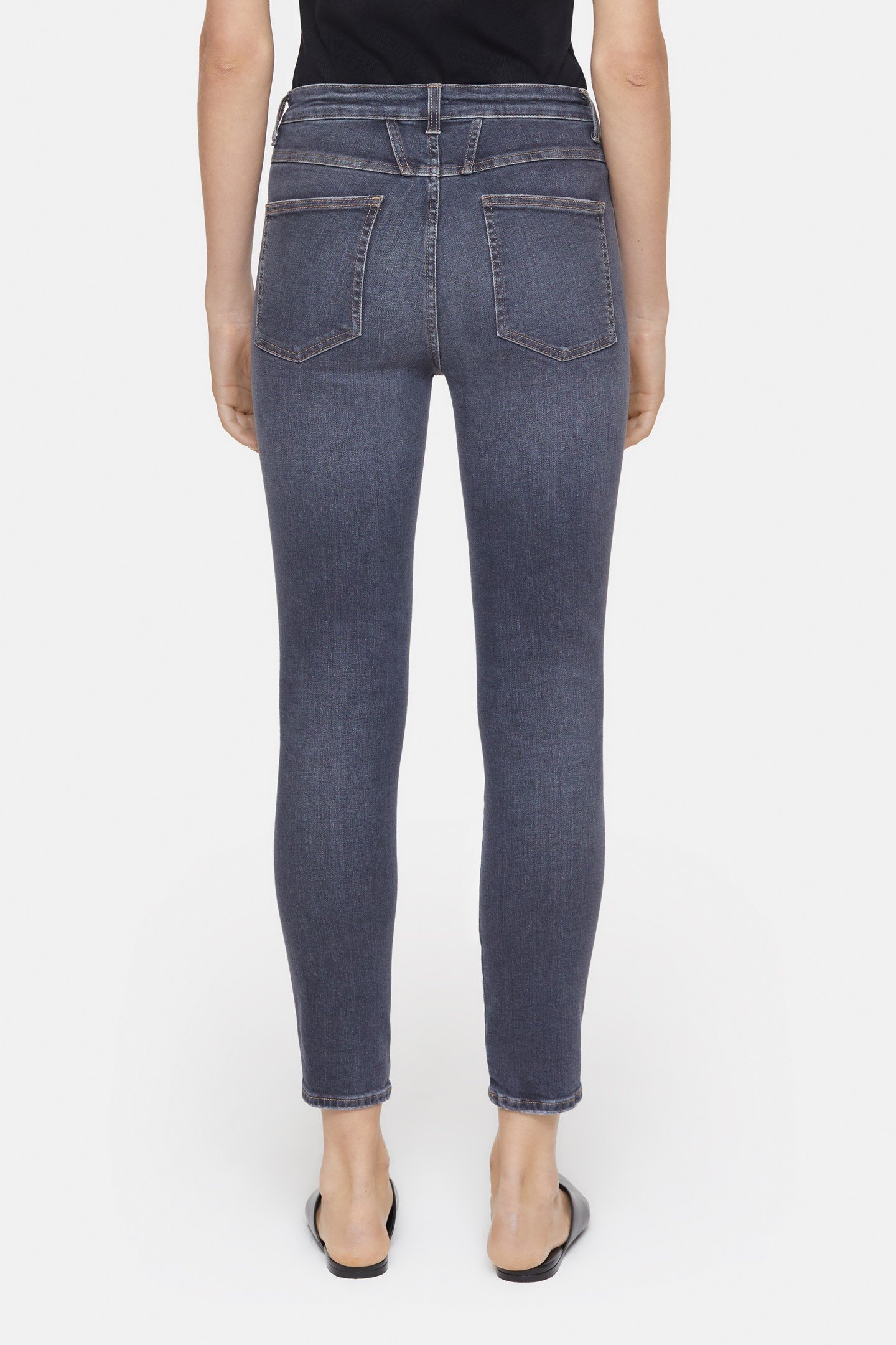 SKINNY PUSHER JEANS DARK GREY 4