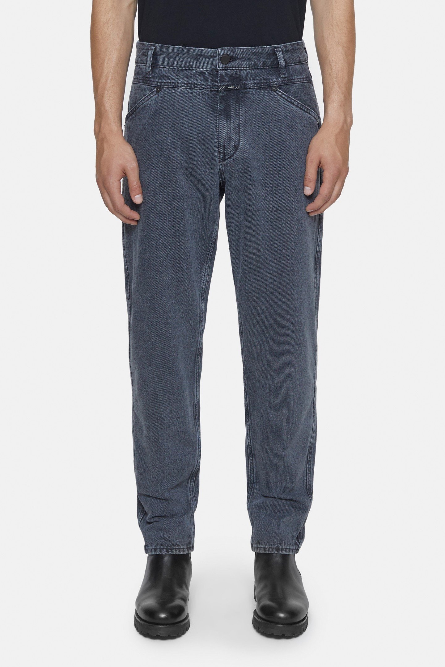 X-LENT TAPERED JEANS BLACK/BLACK 1