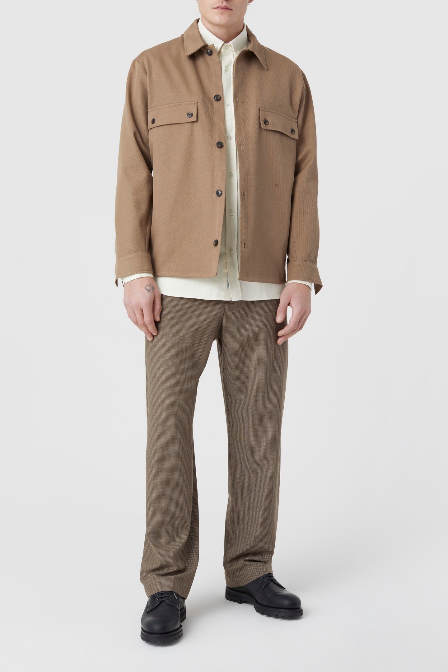 FORMAL ARMY SHIRT & BLOUSES ECRU 6