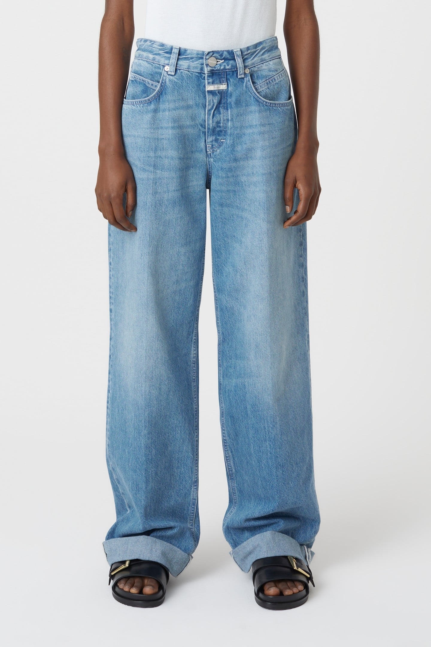 NIKKA JEANS MID BLUE 1