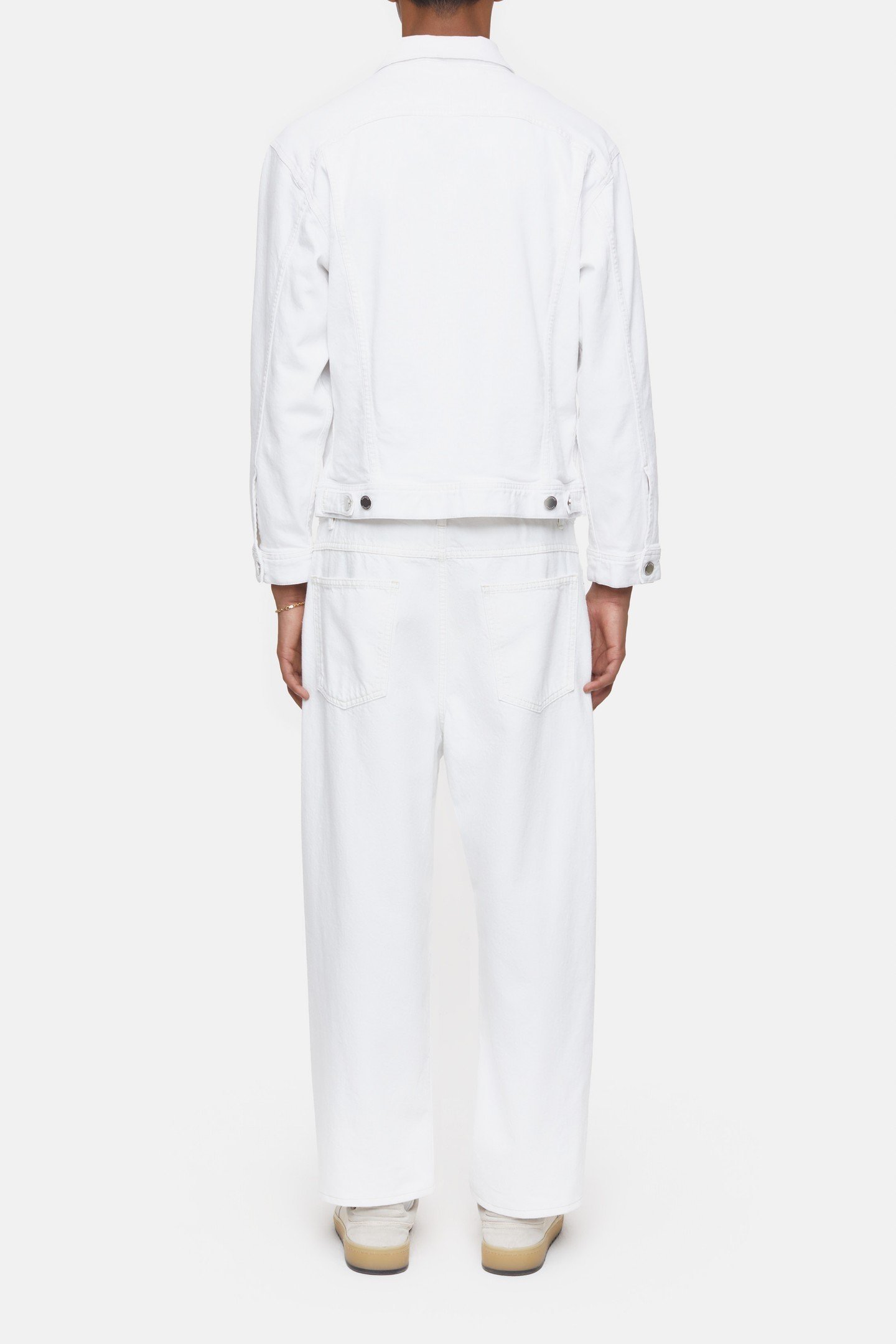 DENIM JACKET IVORY 2