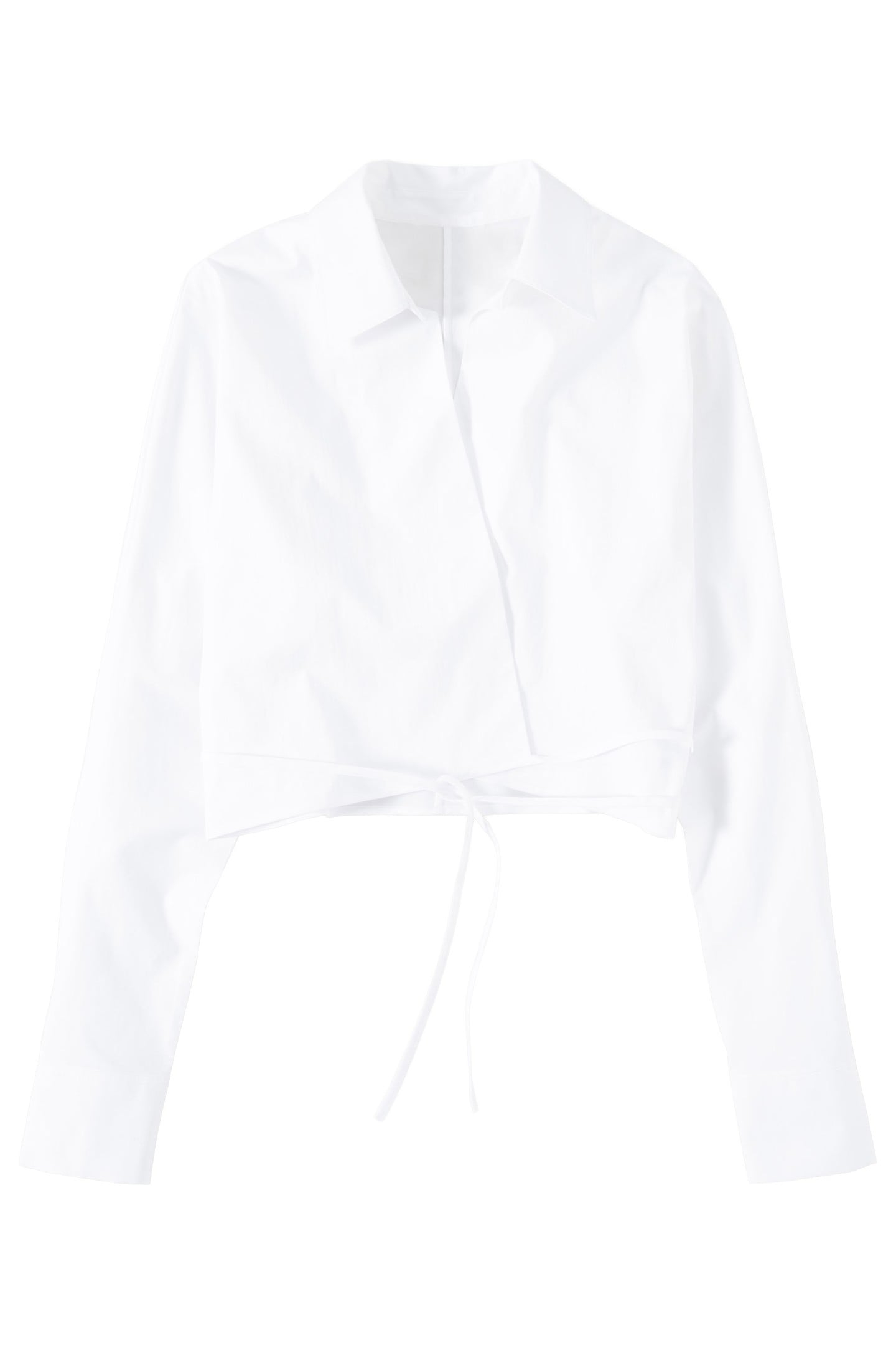 WRAP SHIRT & BLOUSES WHITE 3