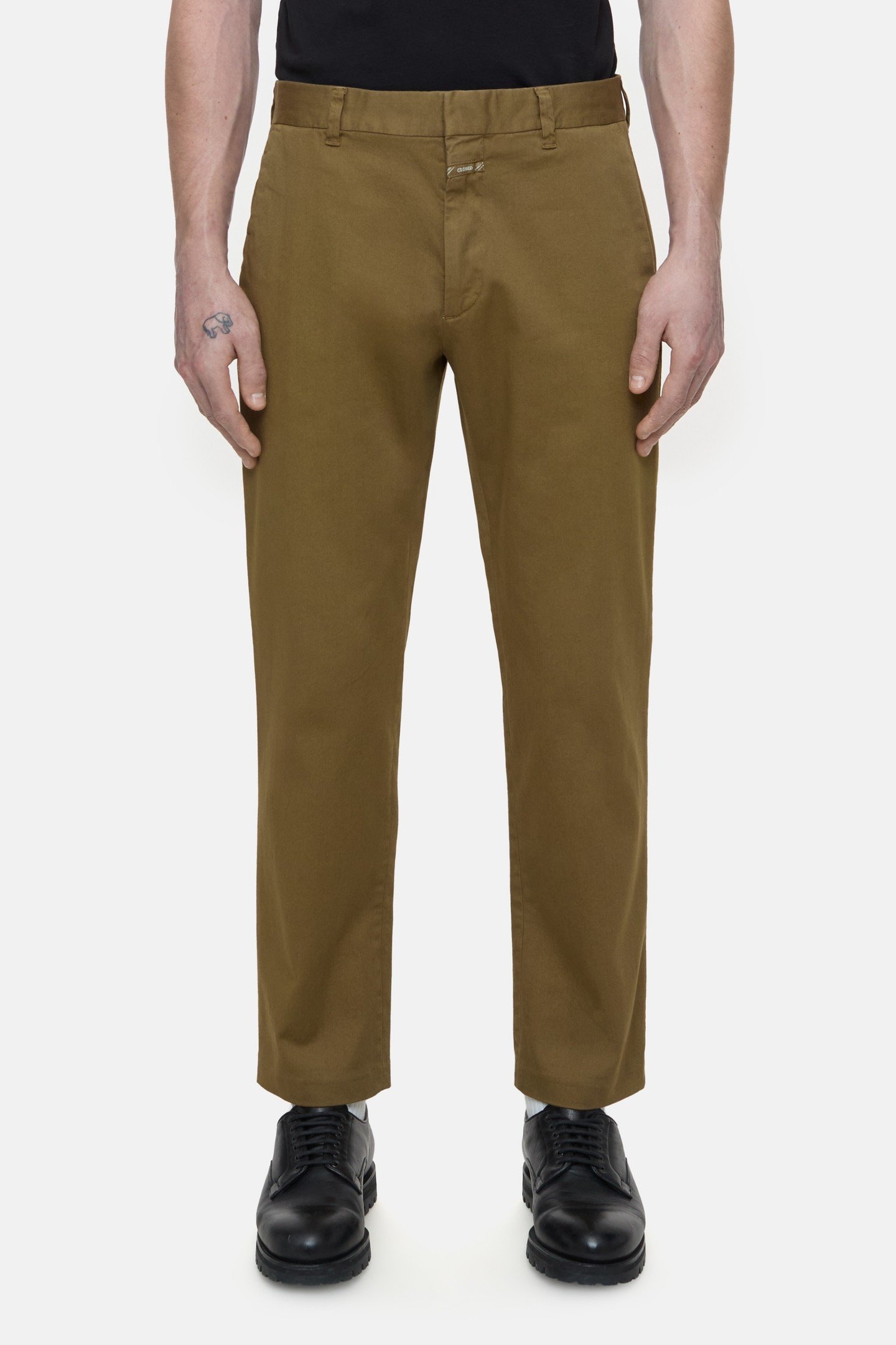 CLIFTON TRUE PANTS GOLDEN MOSS 3