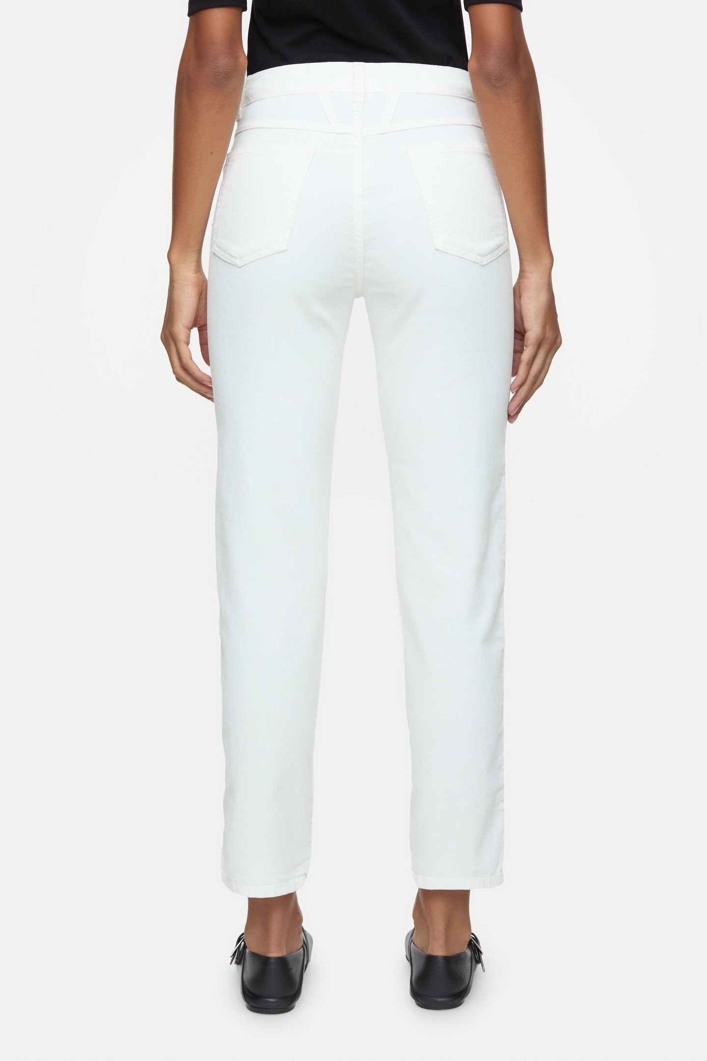 PEDAL PUSHER PANTS IVORY 2