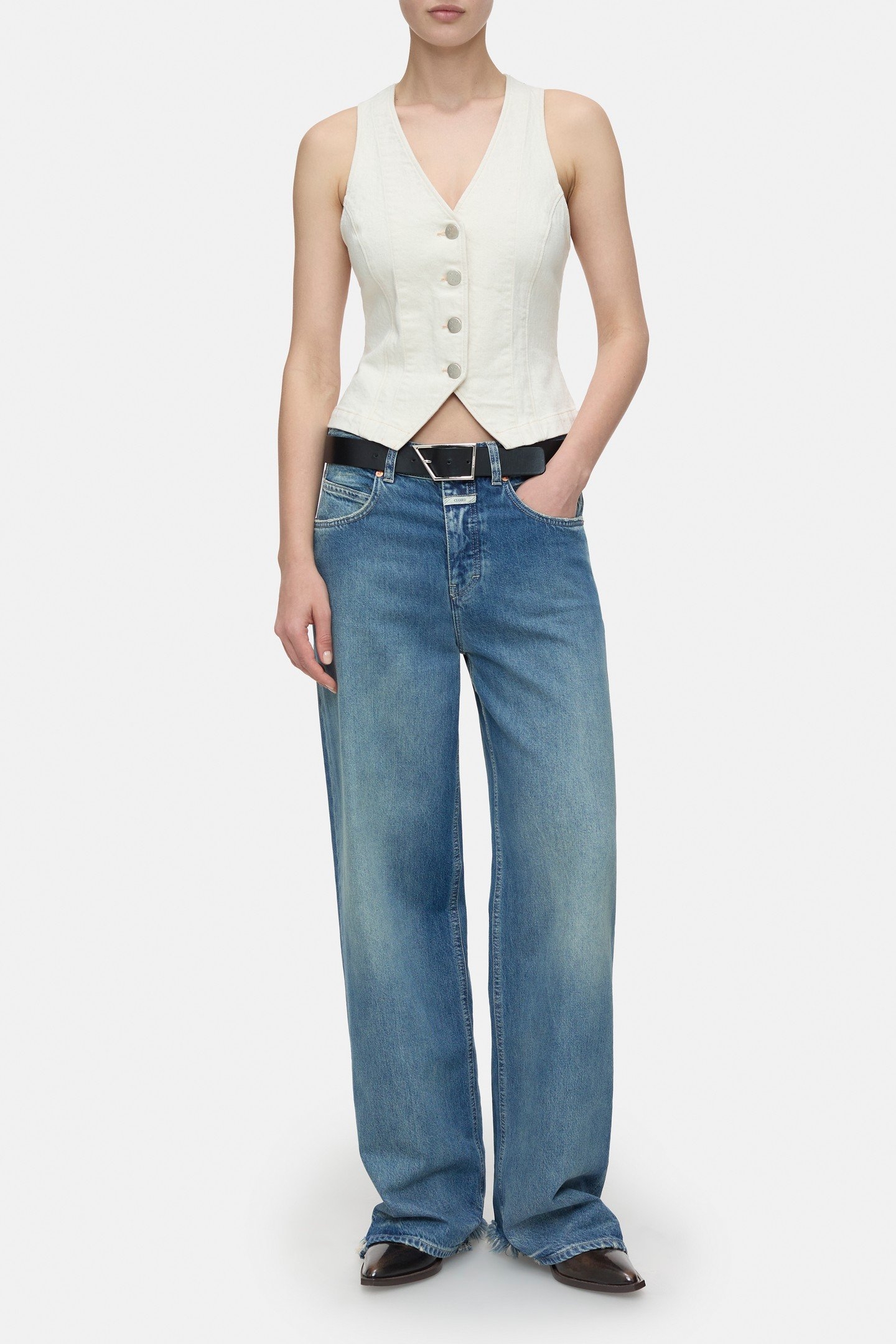 NIKKA JEANS DARK BLUE 3