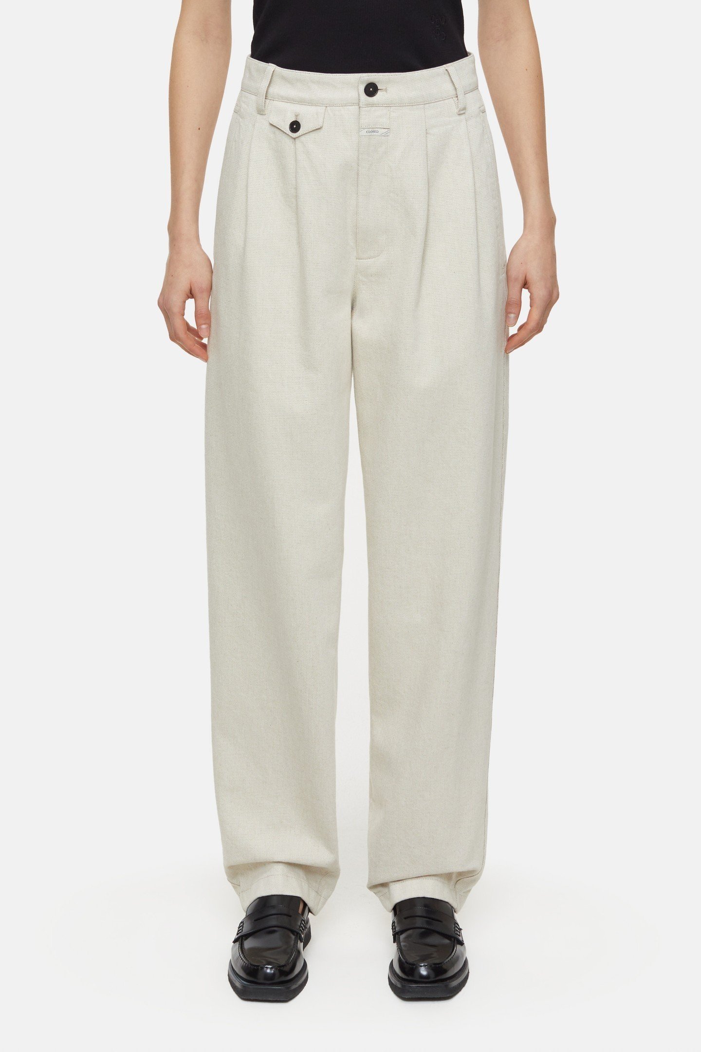 RHOONE JEANS CREME 1