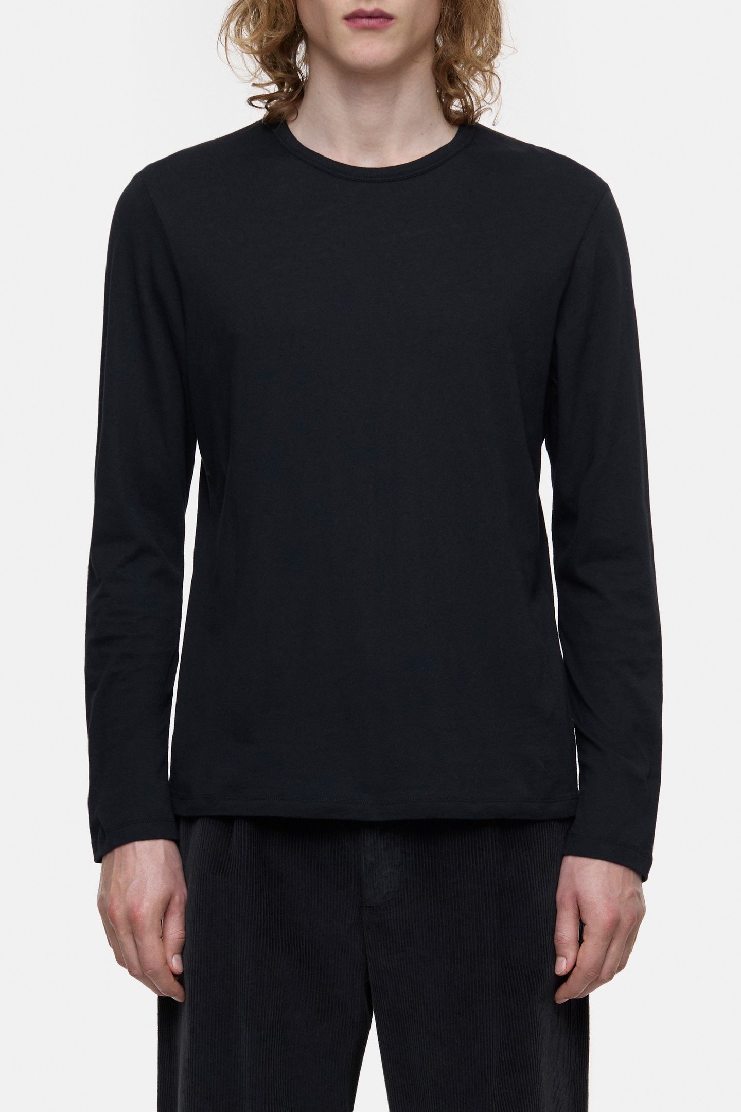 LONGSLEEVE SHIRT T-SHIRTS BLACK 1