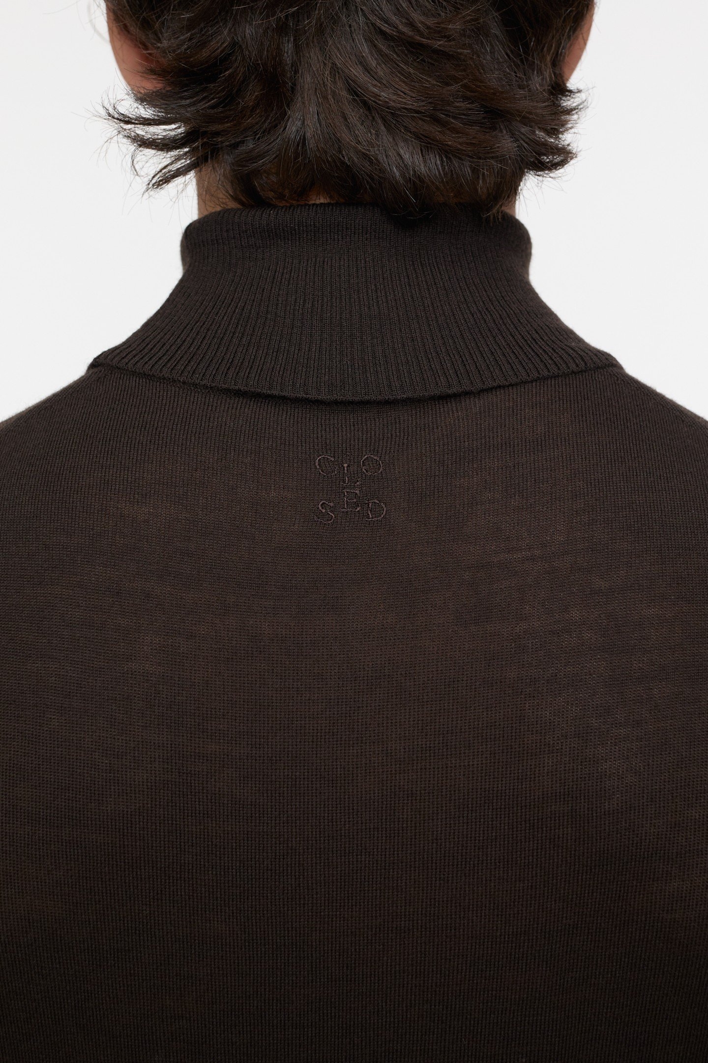 TURTLE-NECK JUMPER KNITS EBONY 4